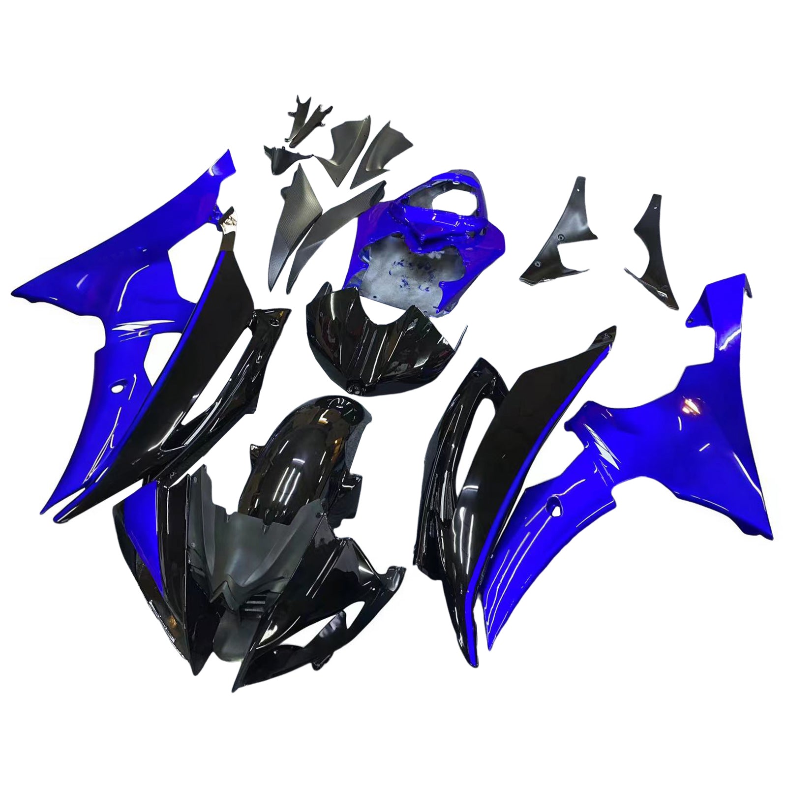 Injectiekuipkit Carrosserie Kunststof ABS geschikt voor Yamaha YZF 600 R6 2008-2016