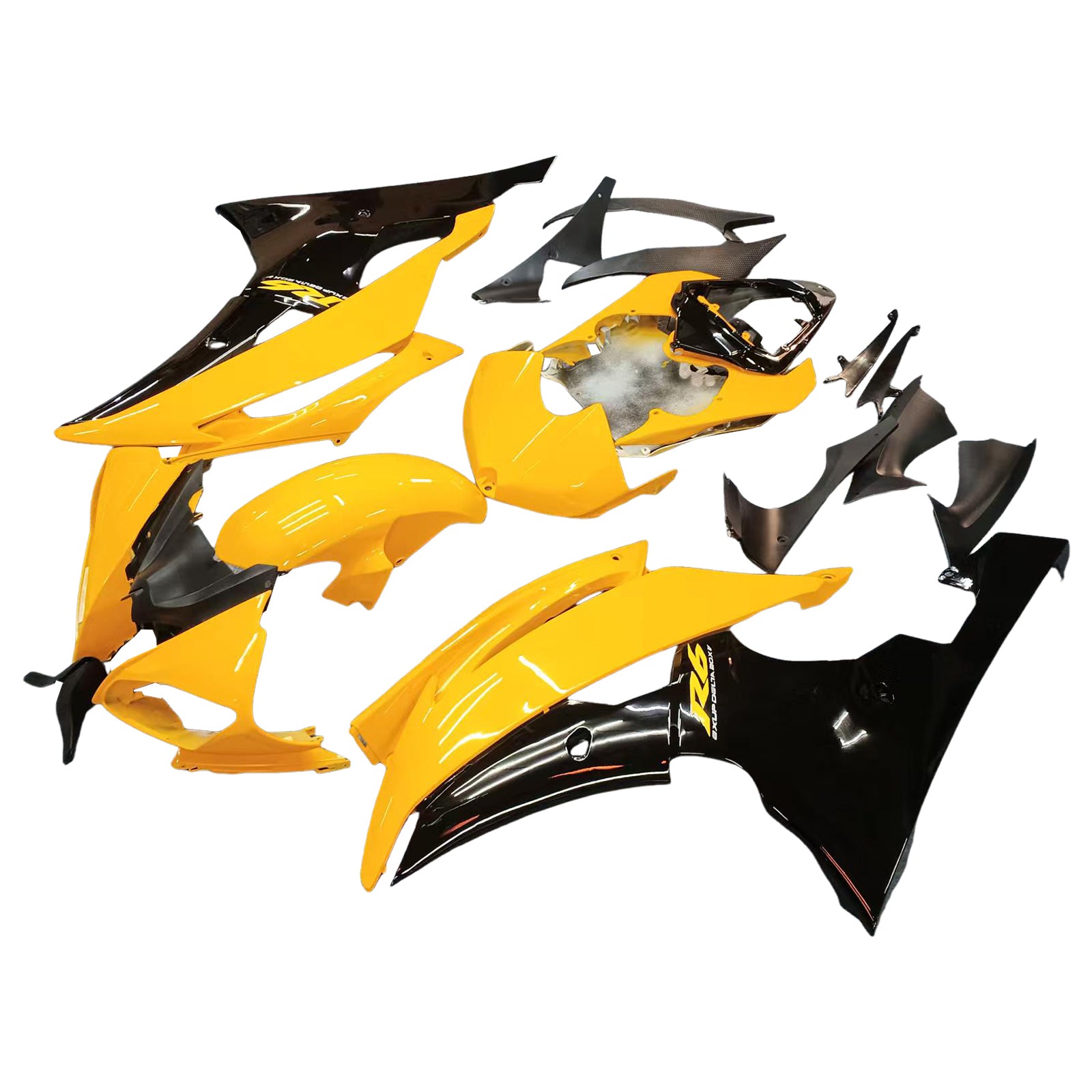 Injection Fairing Kit Bodywork Plastic ABS fit For Yamaha YZF 600 R6 2008-2016