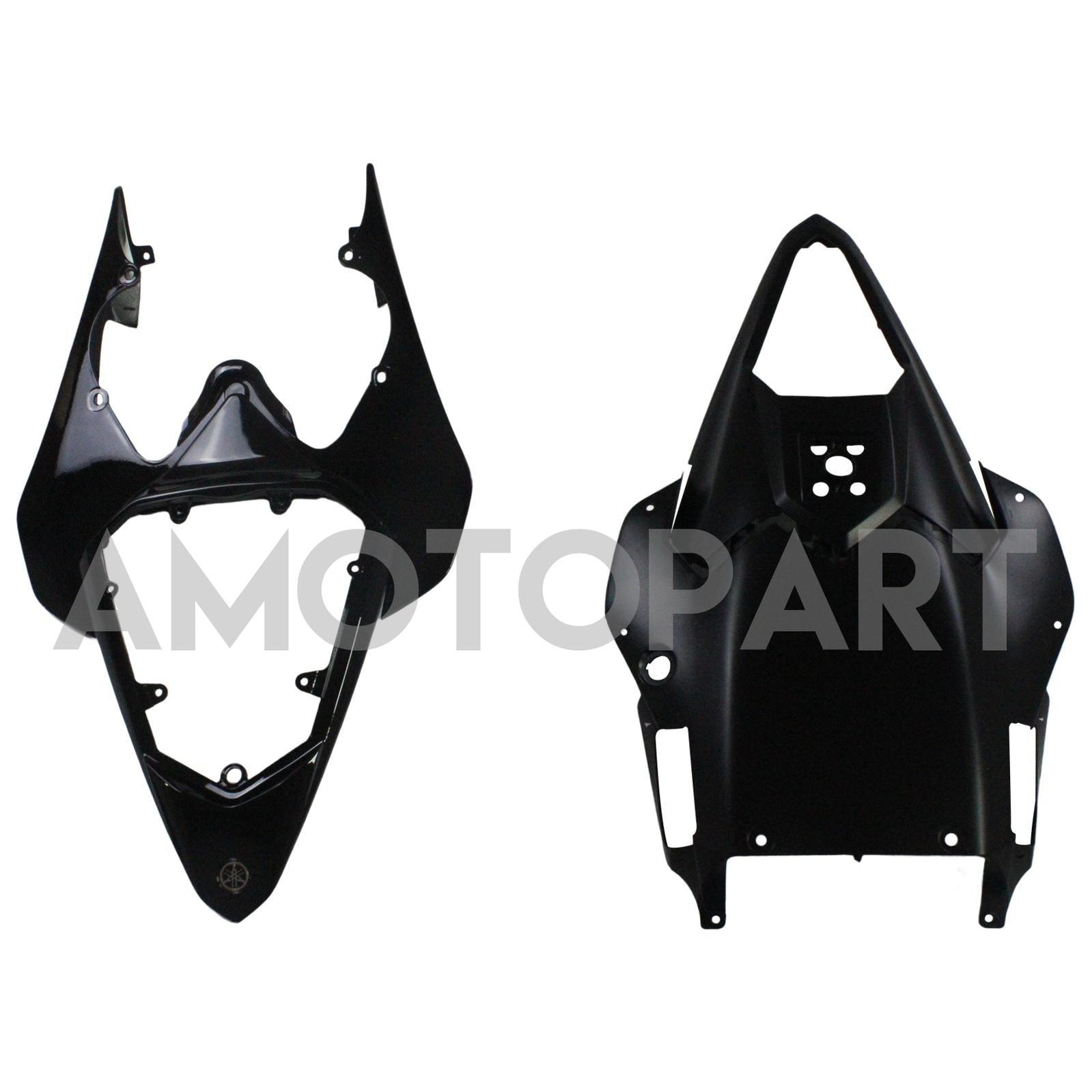 Amotopart Yamaha 2008-2016 YZF 600 R6 Black Fairing Kit
