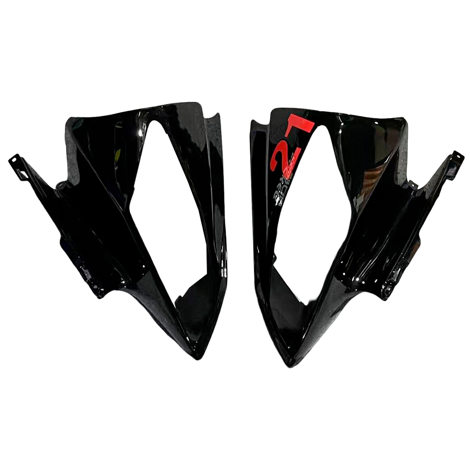 Amotopart Yamaha 2008-2016 YZF 600 R6 Black Red Fairing Kit