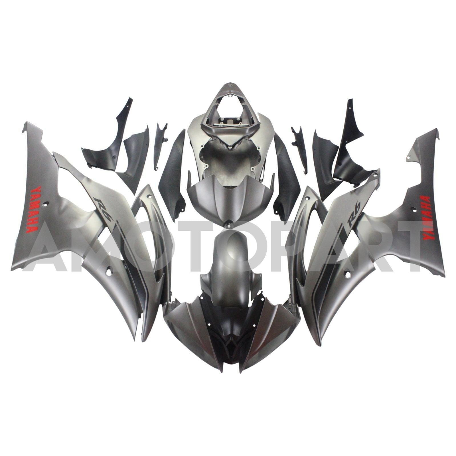 Amotopart 2008-2016 Yamaha YZF 600 R6 Fairing Kit Collection Two