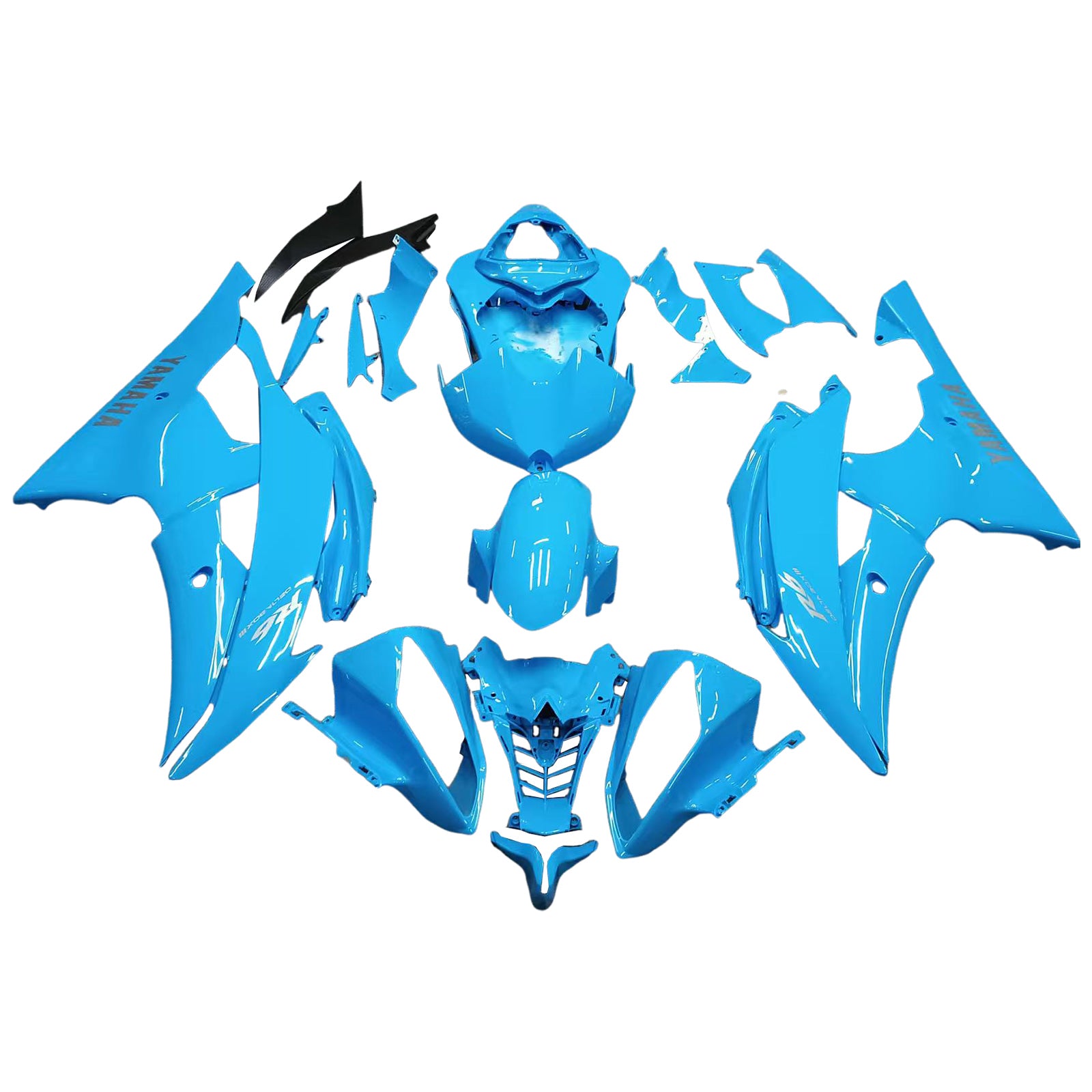 Injection Fairing Kit Bodywork Plastic ABS fit For Yamaha YZF 600 R6 2008-2016