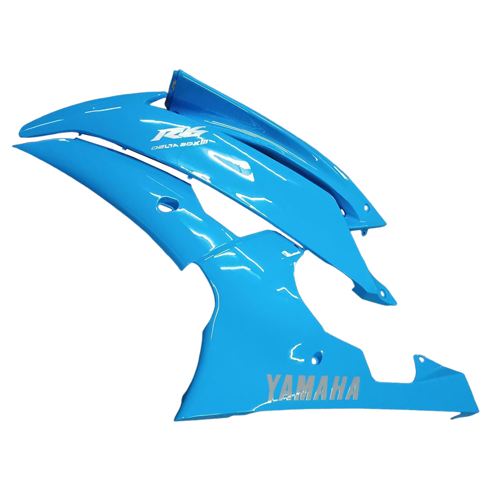 Injection Fairing Kit Bodywork Plastic ABS fit For Yamaha YZF 600 R6 2008-2016