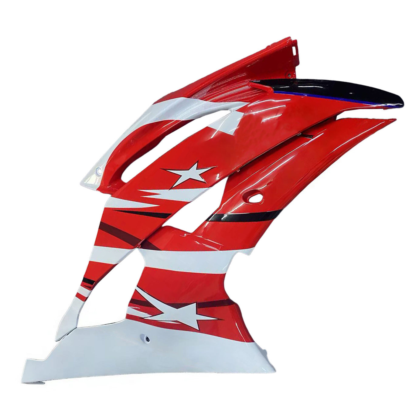 Amotopart Yamaha YZF 600 R6 2008-2016 Red&White Style2 Fairing Kit