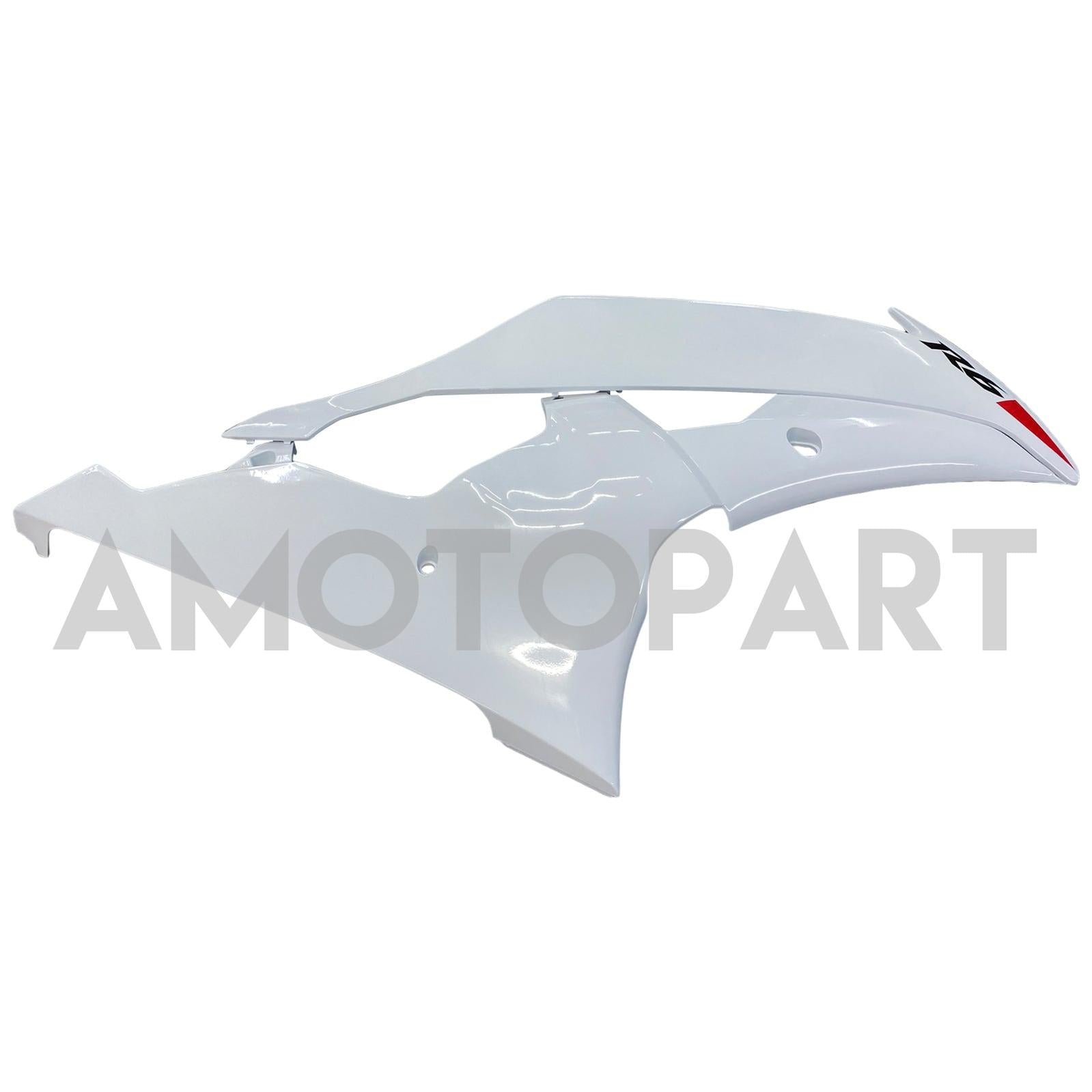 Amotopart Yamaha YZF 600 R6 2008-2016 White Fairing Kit