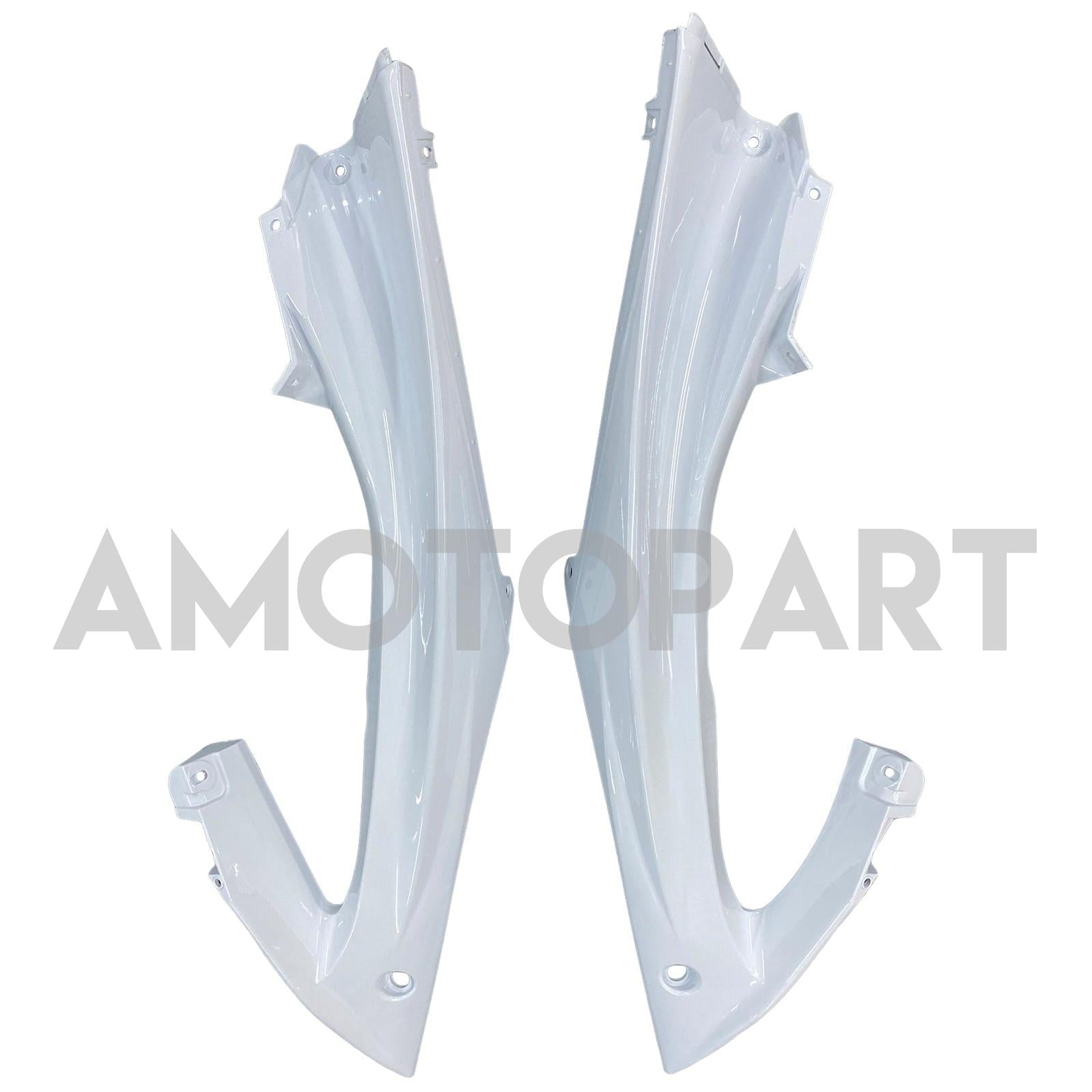 Amotopart Yamaha YZF 600 R6 2008-2016 White Fairing Kit