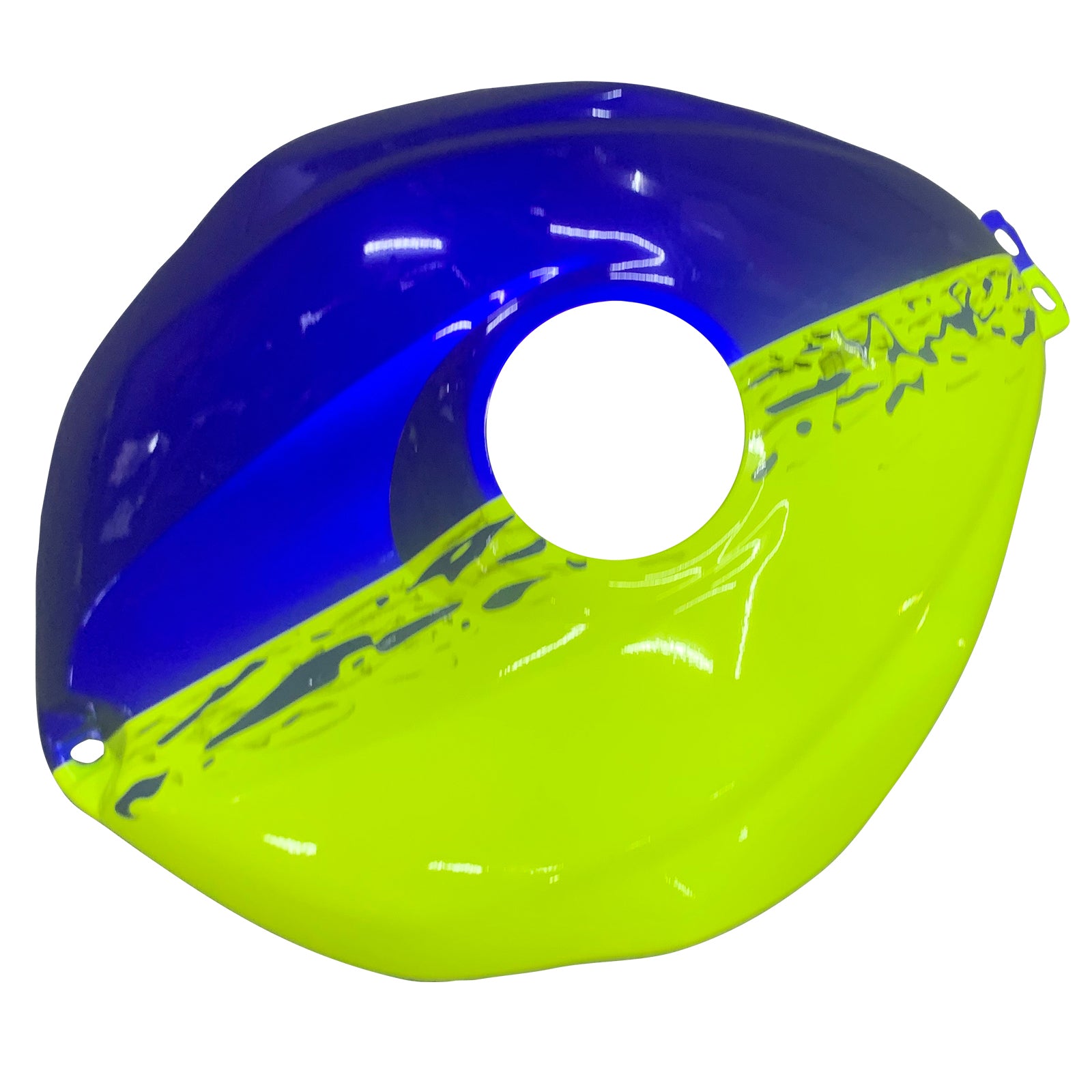 Amotopart Yamaha YZF 600 R6 2008-2016 Bleu & Kit de carénage jaune