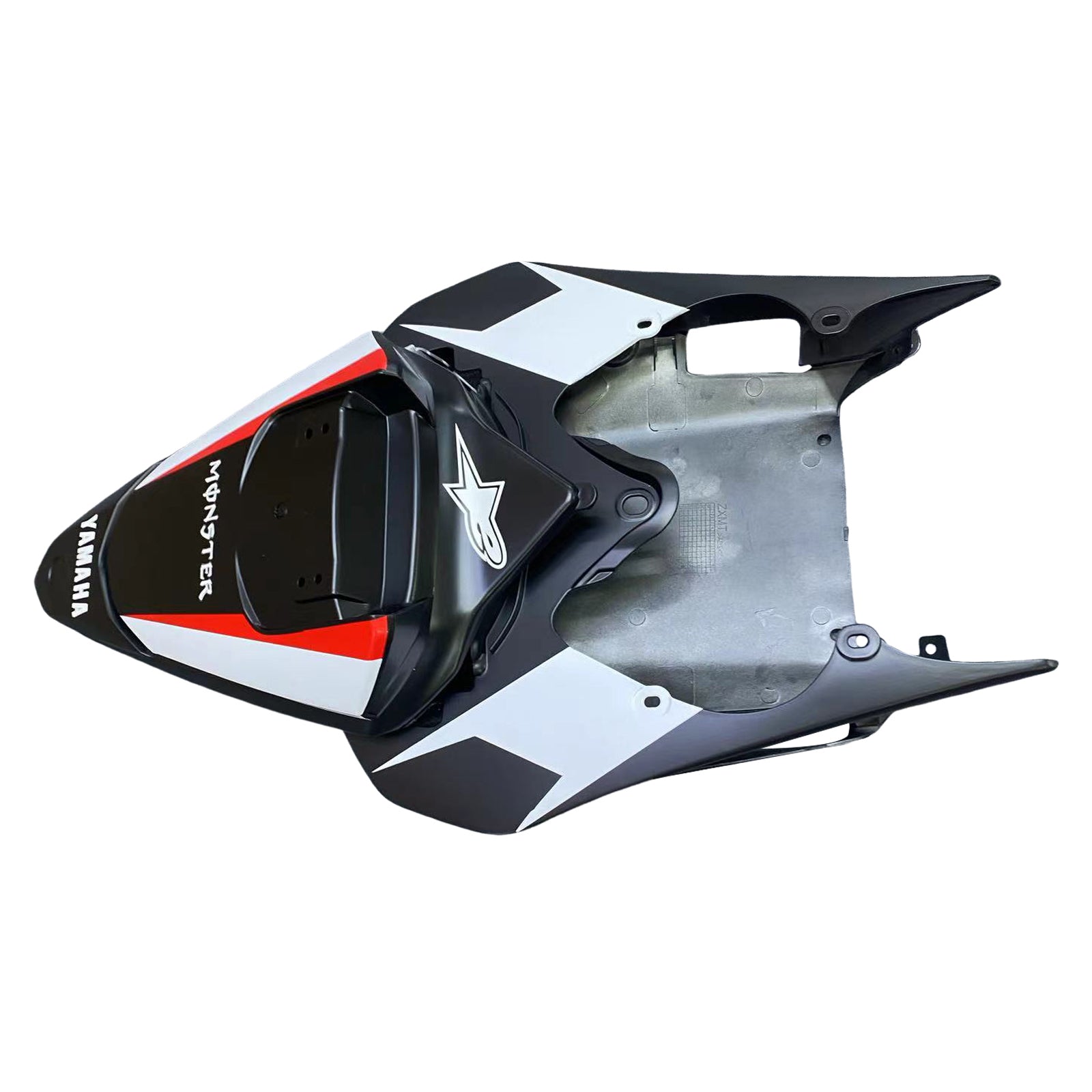 Amotopart Yamaha YZF 600 R6 2008-2016 Red&White Style4 Fairing Kit