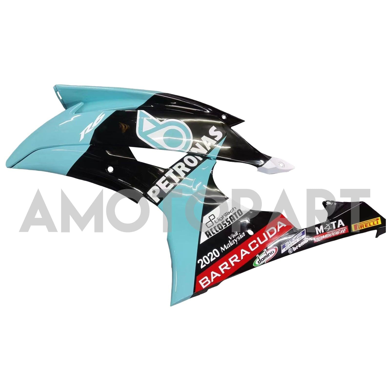 Amotopart Yamaha YZF 600 R6 2008-2016 Blue & Black Patronus Failing Kit