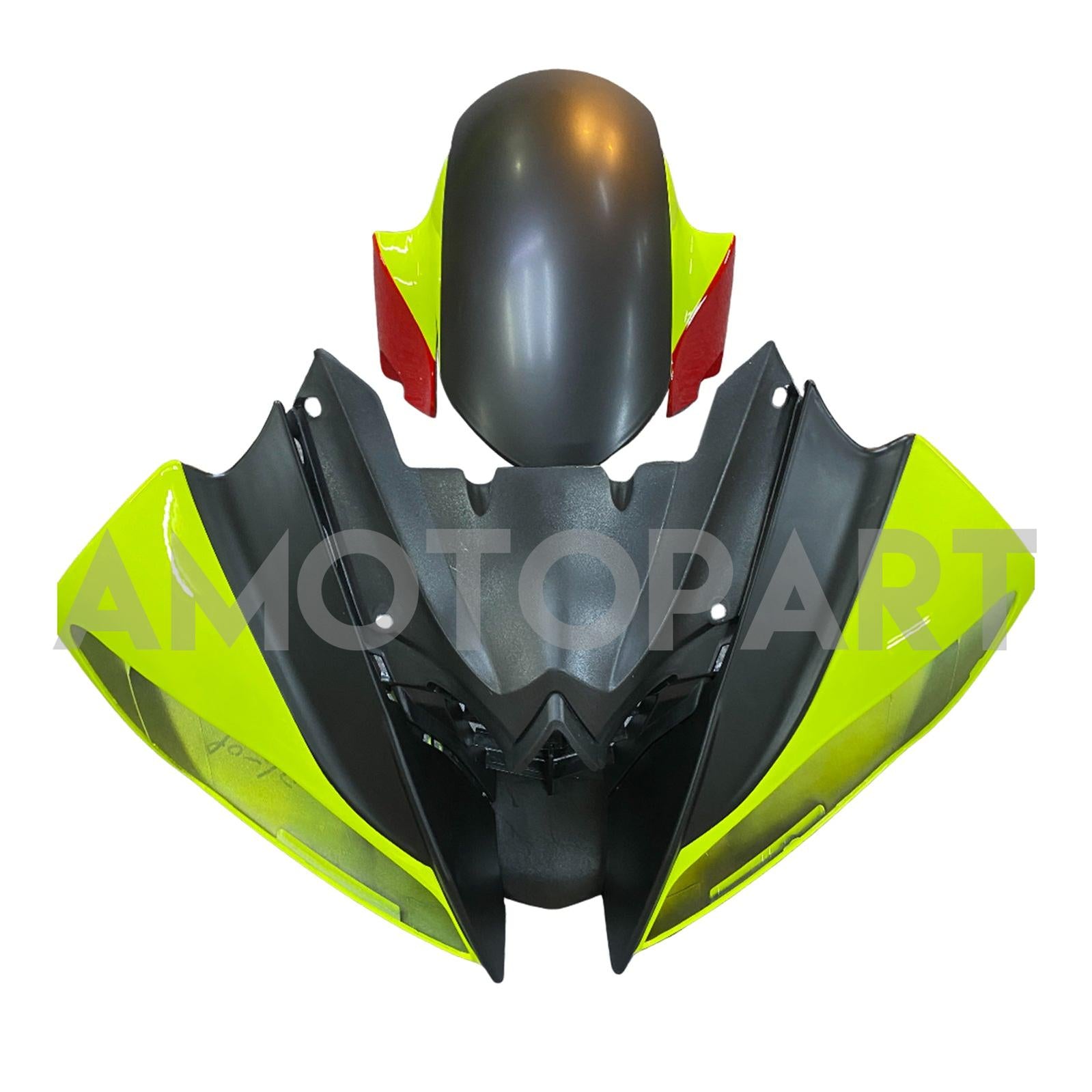 Amotopart 2008-2016 Yamaha YZF 600 R6 Yellow&Black Style4 Fairing Kit