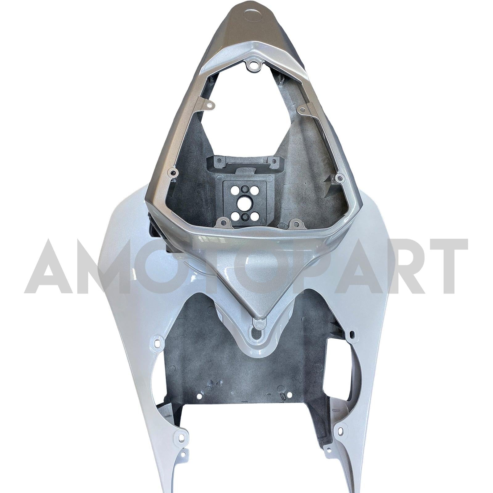 Amotopart 2008-2016 Yamaha YZF 600 R6 Silver&White Fairing Kit