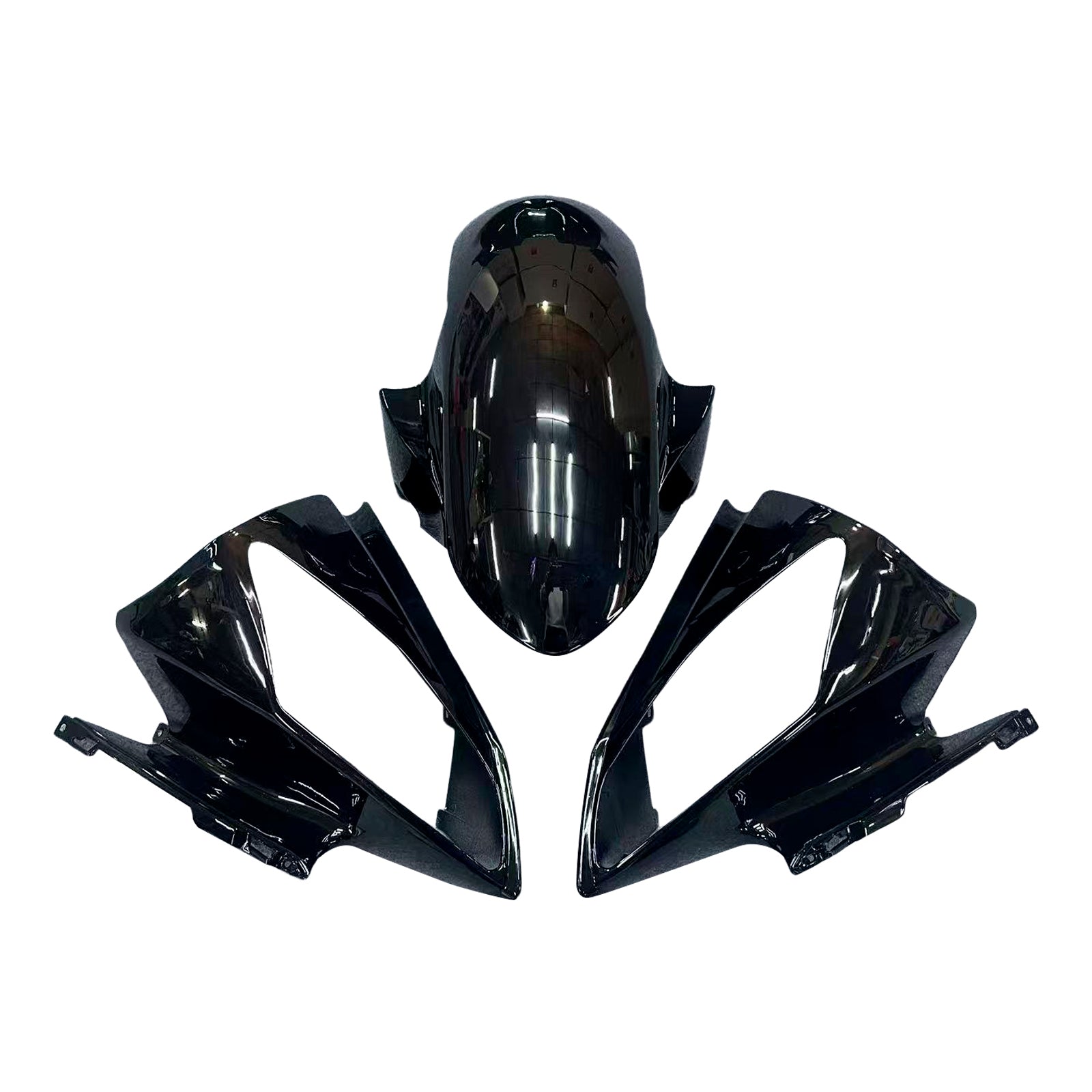 Amotopart 2008-2016 Yamaha YZF 600 R6 Black Style3 Fairing Kit