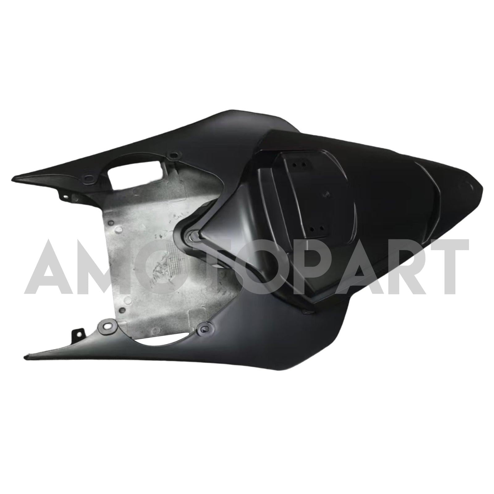 Amotopart 2008-2016 Yamaha YZF 600 R6 Matte Black with Red Logo Fairing Kit