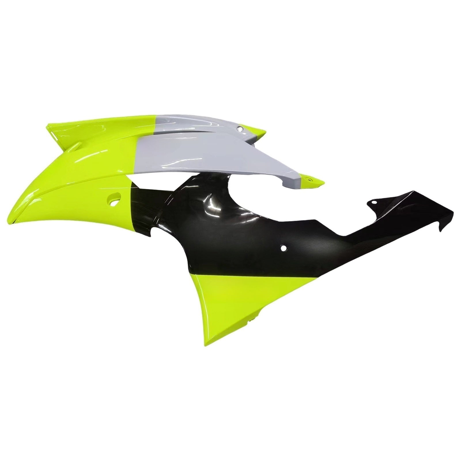 Amotopart 2008-2016 Yamaha YZF 600 R6 Yellow & Black Style5 Fairing Kit