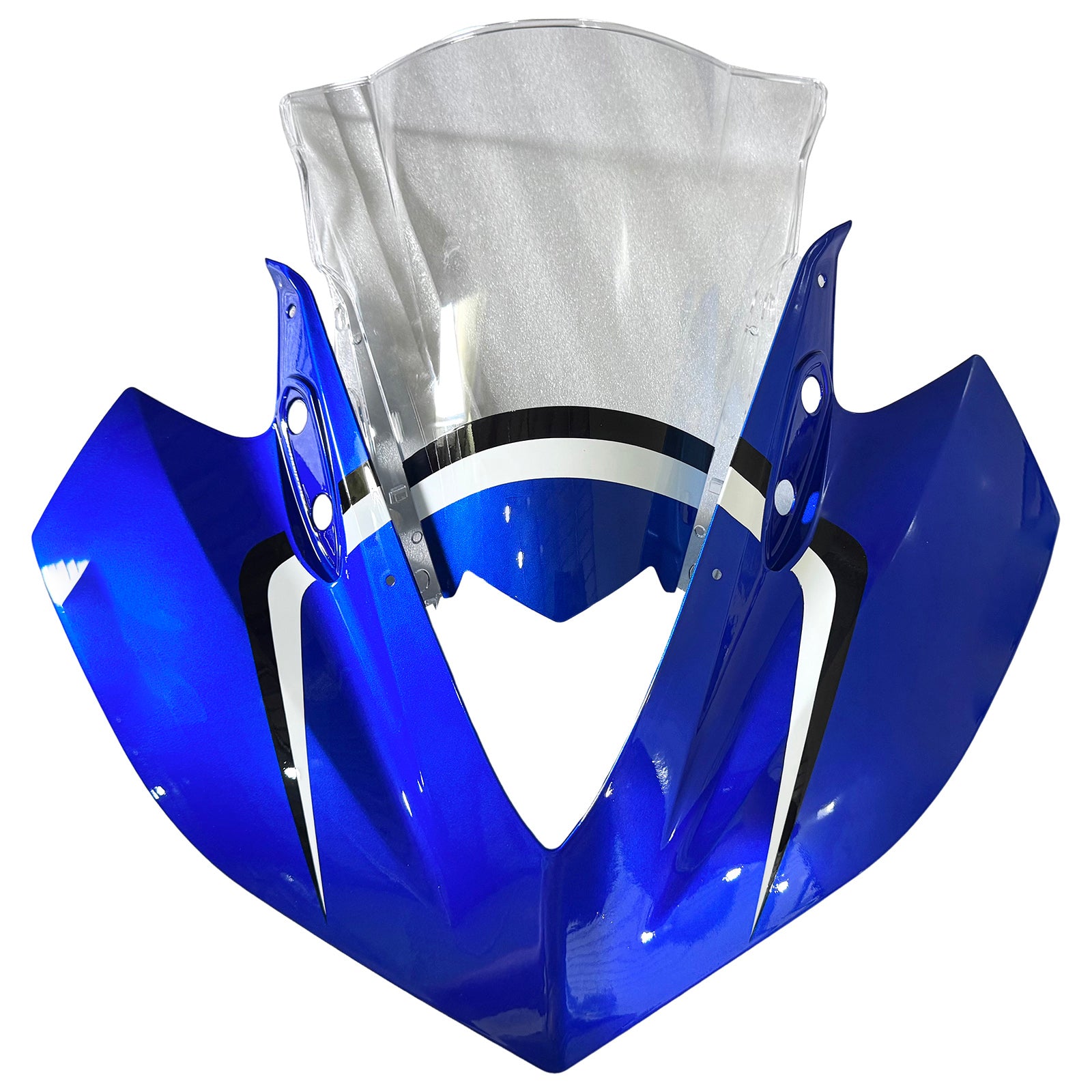 Kit de carenagem AMOTOPT YAMAHA 2014-2018 YZF R3 e 2015-2017 YZF R25 Kit de carenagem preta azul