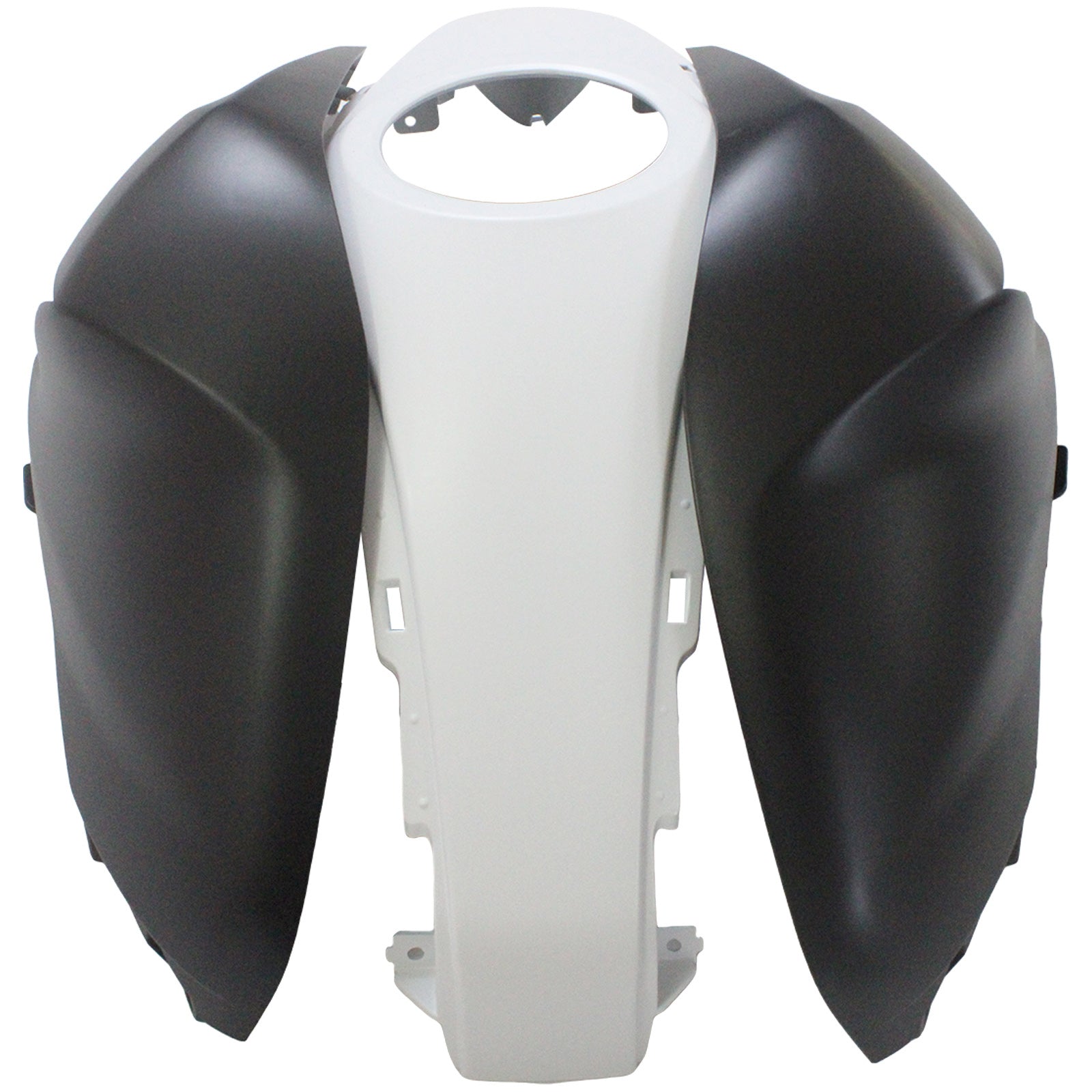 Amotopart Yamaha 2014-2018 YZF-R3 2015-2017 R25 Black White Fairing Kit