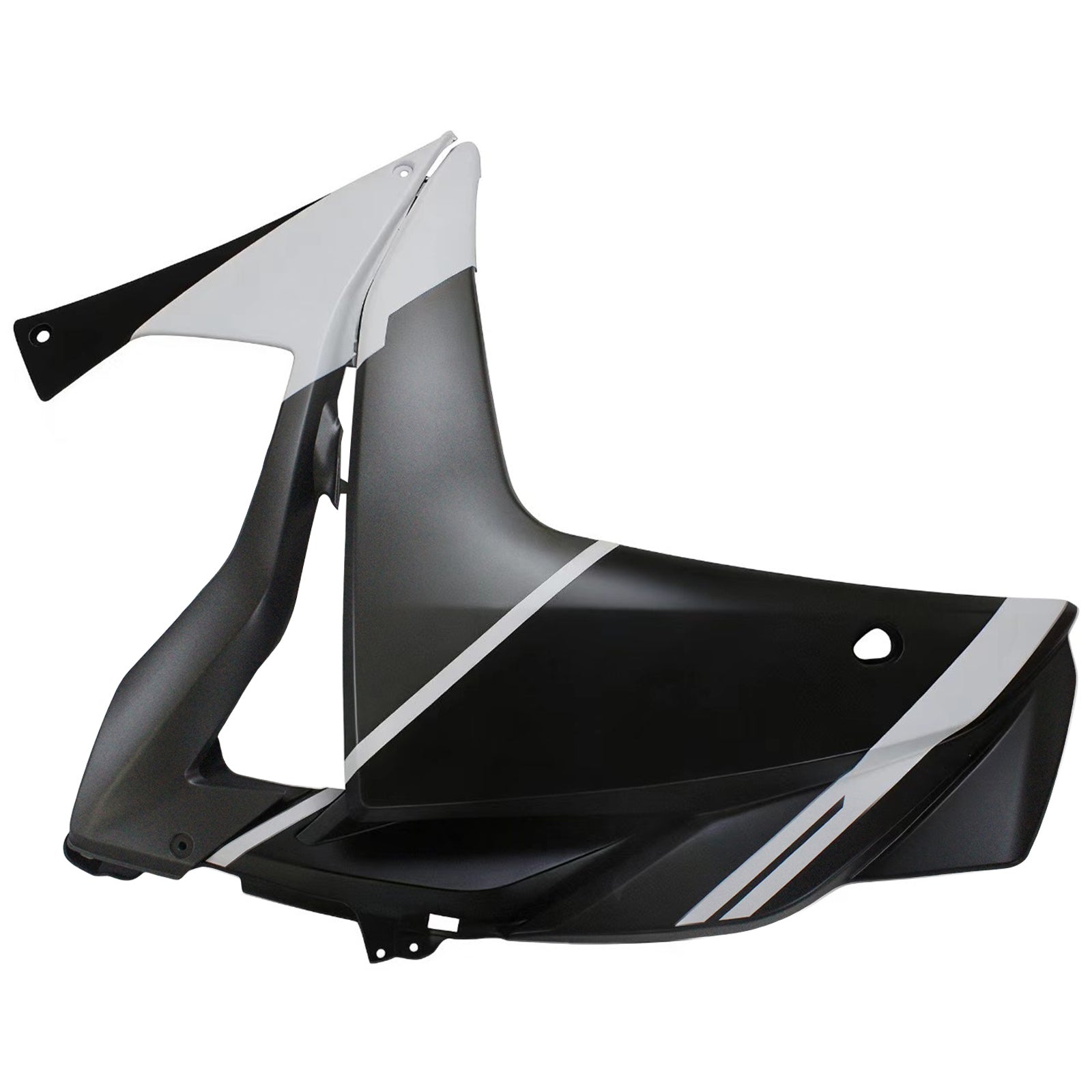 Amotopart Yamaha 2014-2018 YZF-R3 2015-2017 R25 Black White Fairing Kit