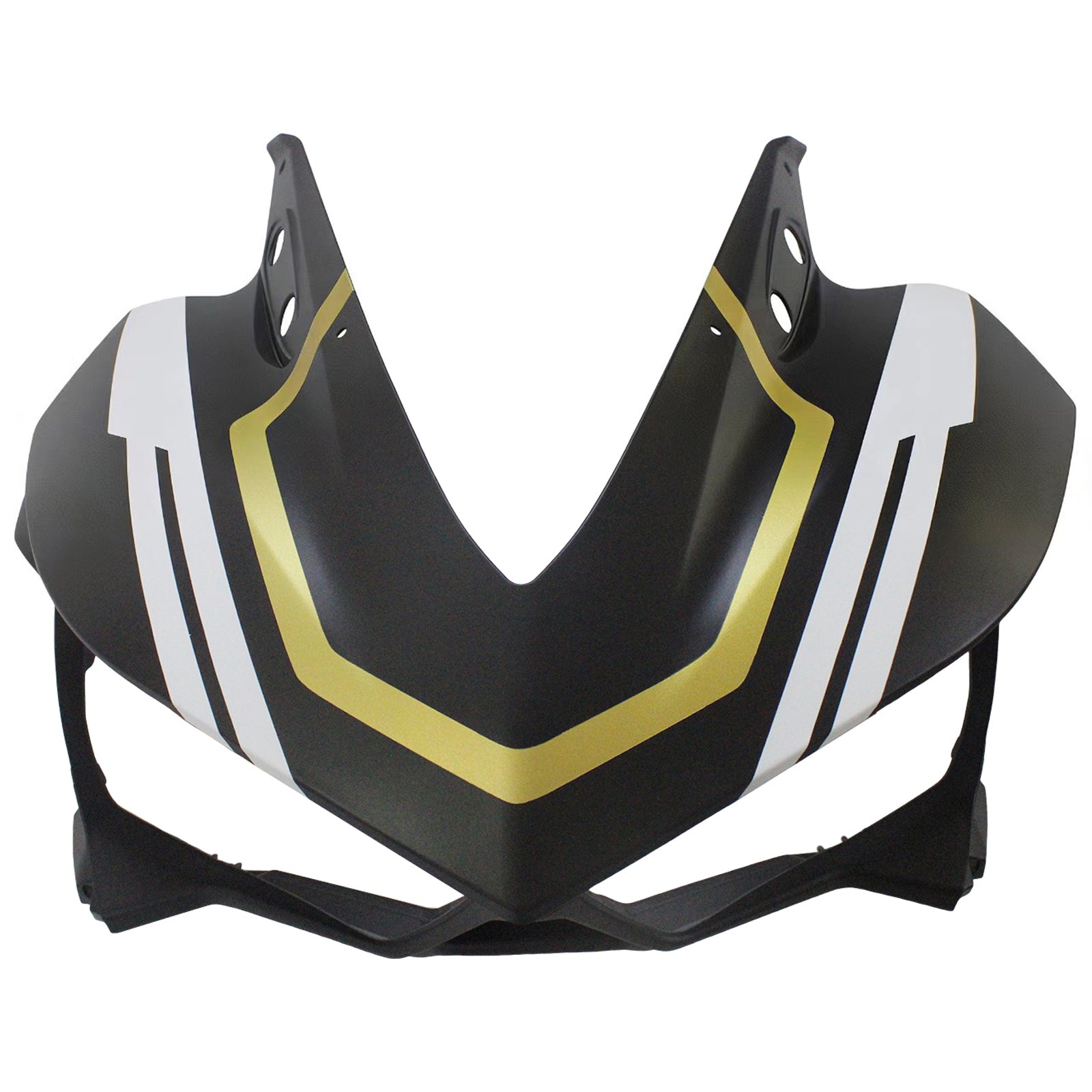 Amotopart Yamaha 2014-2018 YZF-R3 2015-2017 R25 Black White Fairing Kit