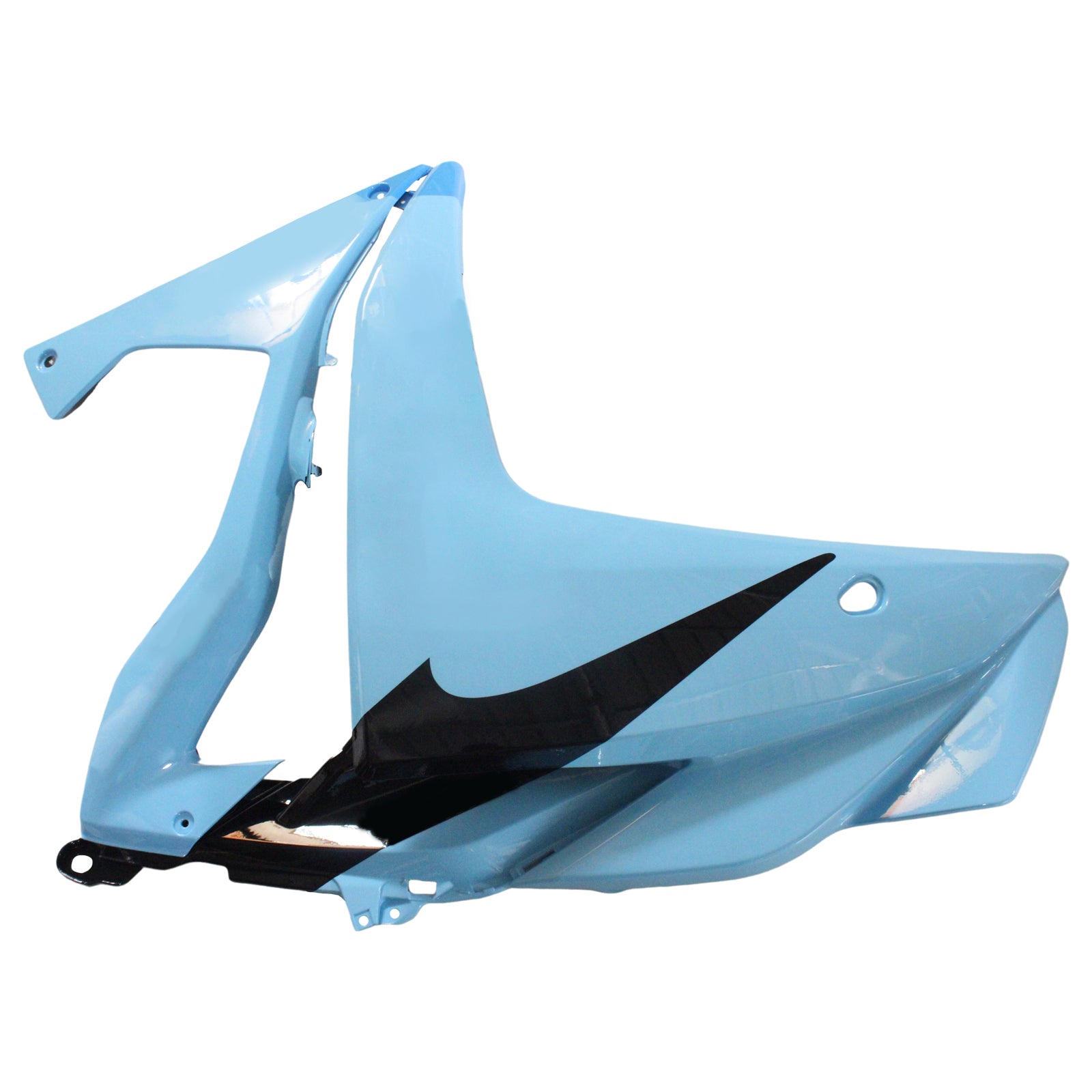 Amotopart フェアリングキット ヤマハ 2014-2018 YZF R3 & 2015-2017 YZF R25 ブラック ブルー フェアリングキット