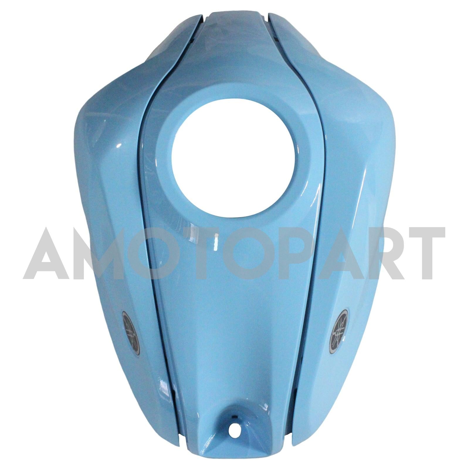 Amotopart Verkleidungskit Yamaha 2014-2018 YZF R3 & 2015–2017 YZF R25 Schwarz-Blau-Verkleidungssatz