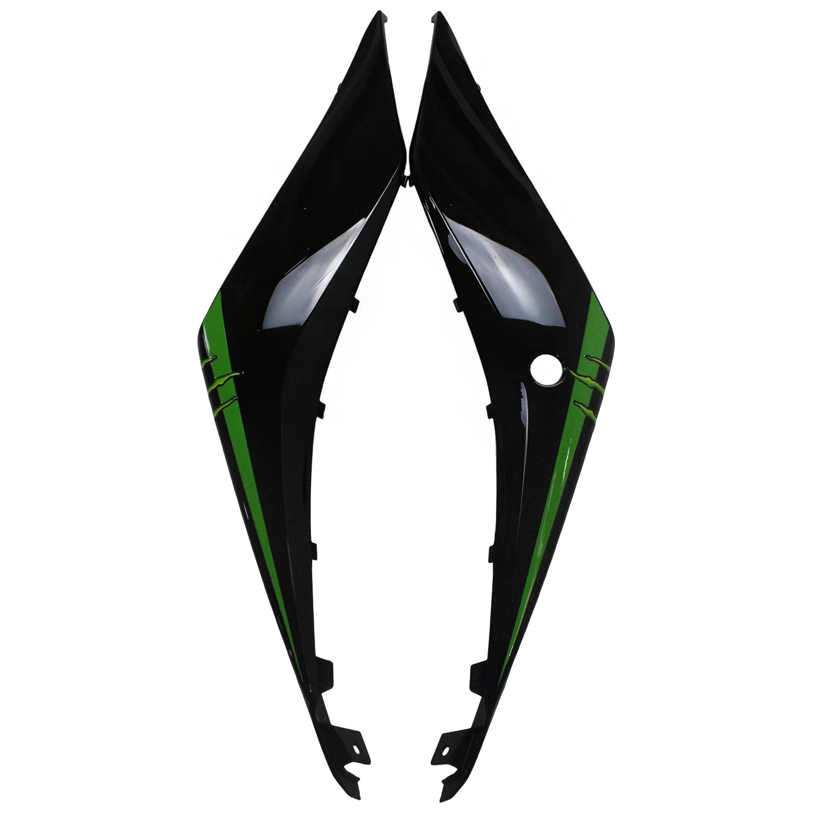 Amotopart Fairing Kit Yamaha 2014-2018 YZF R3 & 2015-2017 YZF R25 Claw Black Fairing Kit