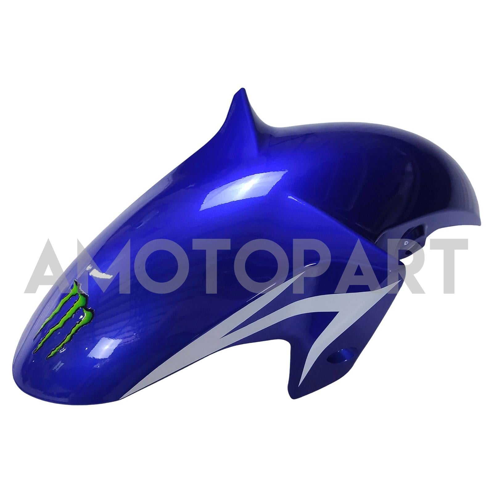 Amotopart Fairing Kit Yamaha 2014-2018 YZF R3 & 2015-2017 YZF R25 Black Blue Claw Fairing Kit