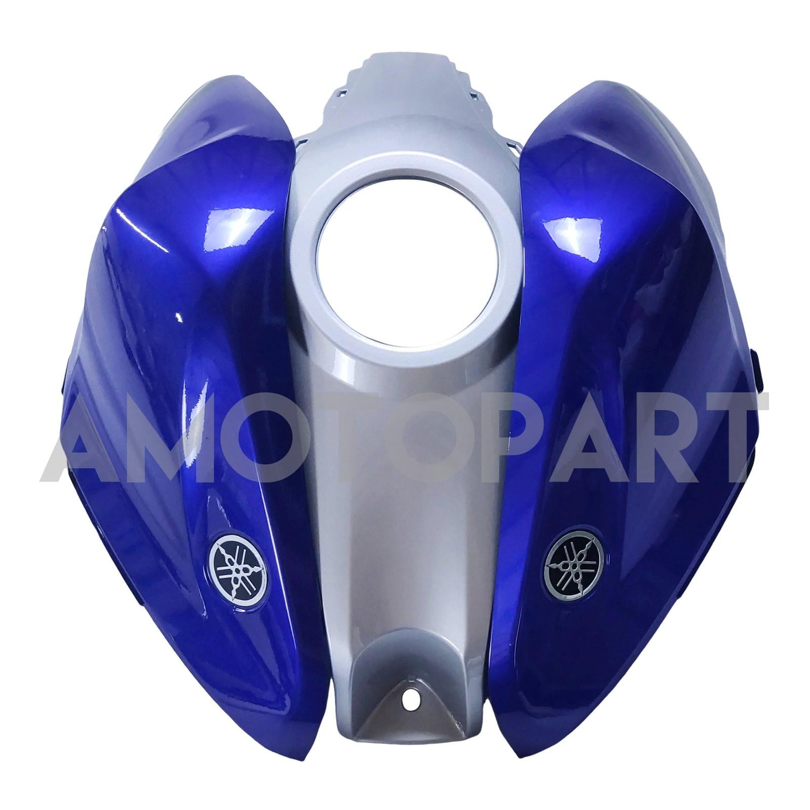 Kit de carenagem AMOTOPT YAMAHA 2014-2018 YZF R3 e 2015-2017 YZF R25 Kit de carenagem branca azul