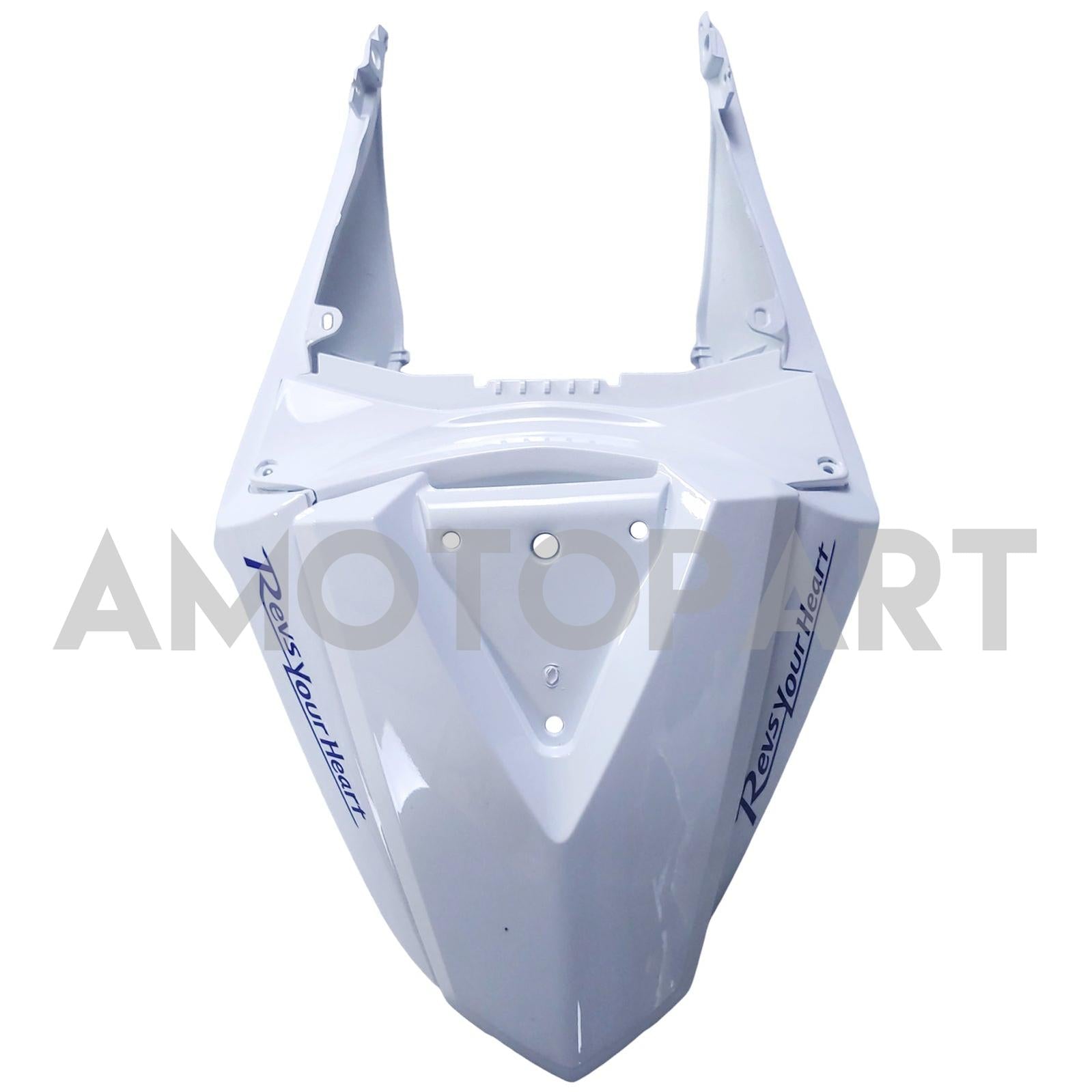 Kit de carenagem AMOTOPT YAMAHA 2014-2018 YZF R3 e 2015-2017 YZF R25 Kit de carenagem branca azul