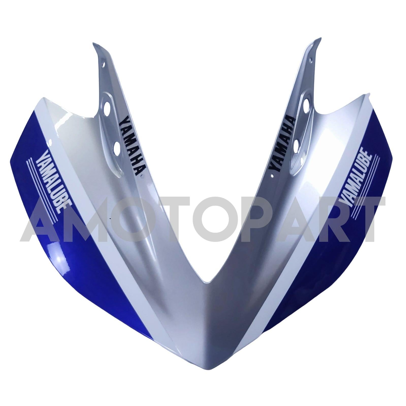Kit de carenagem AMOTOPT YAMAHA 2014-2018 YZF R3 e 2015-2017 YZF R25 Kit de carenagem branca azul
