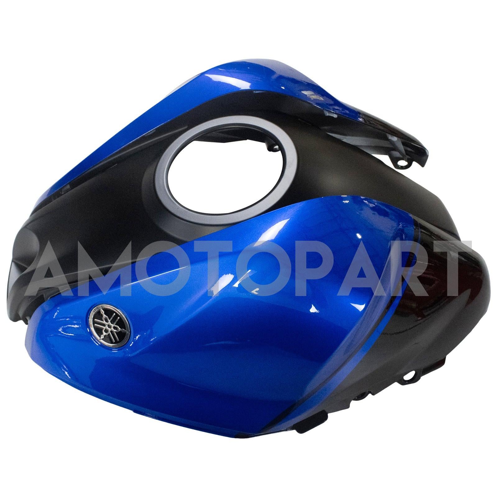 Amotopart Fairing Kit Yamaha 2014-2018 YZF R3 & 2015-2017 YZF R25 Black Blue R Fairing Kit