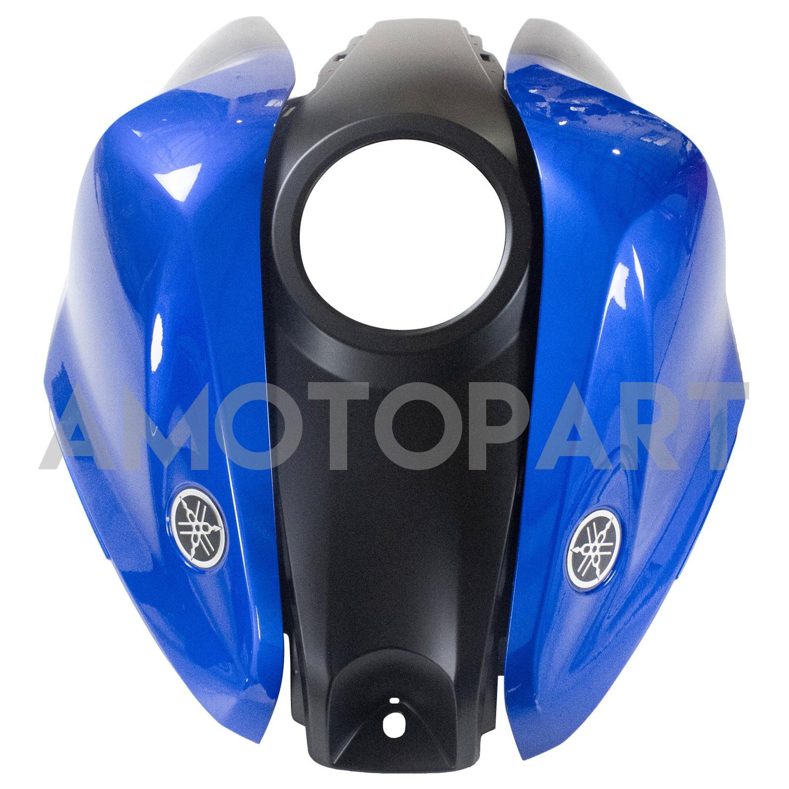 Amotopart Fairing Kit Yamaha 2014-2018 YZF R3 & 2015-2017 YZF R25 Black Blue R Fairing Kit