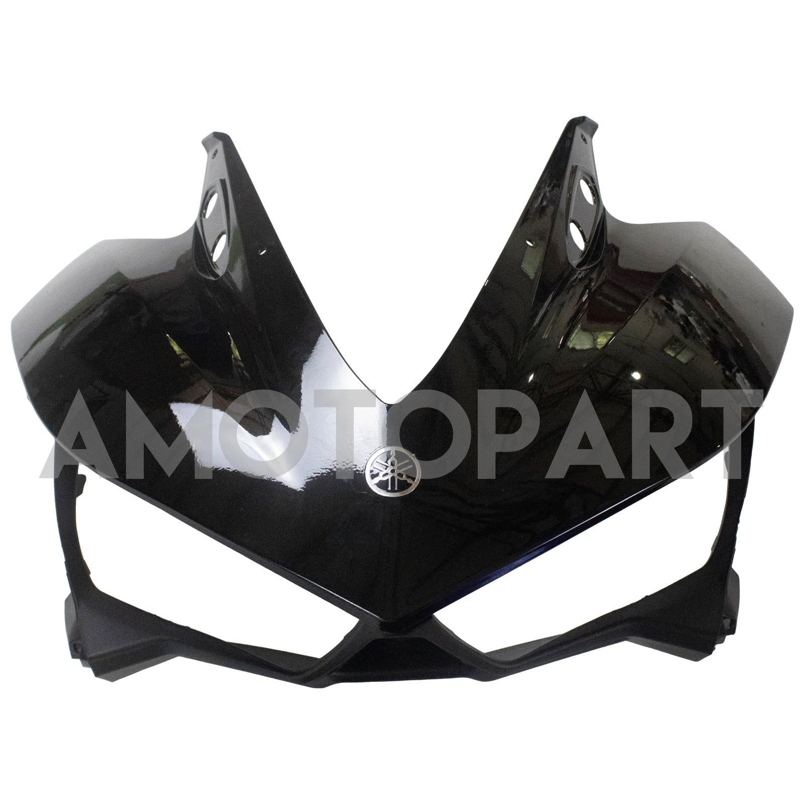 Amotopart Fairing Kit Yamaha 2014-2018 YZF R3 & 2015-2017 YZF R25 Black Blue R Fairing Kit