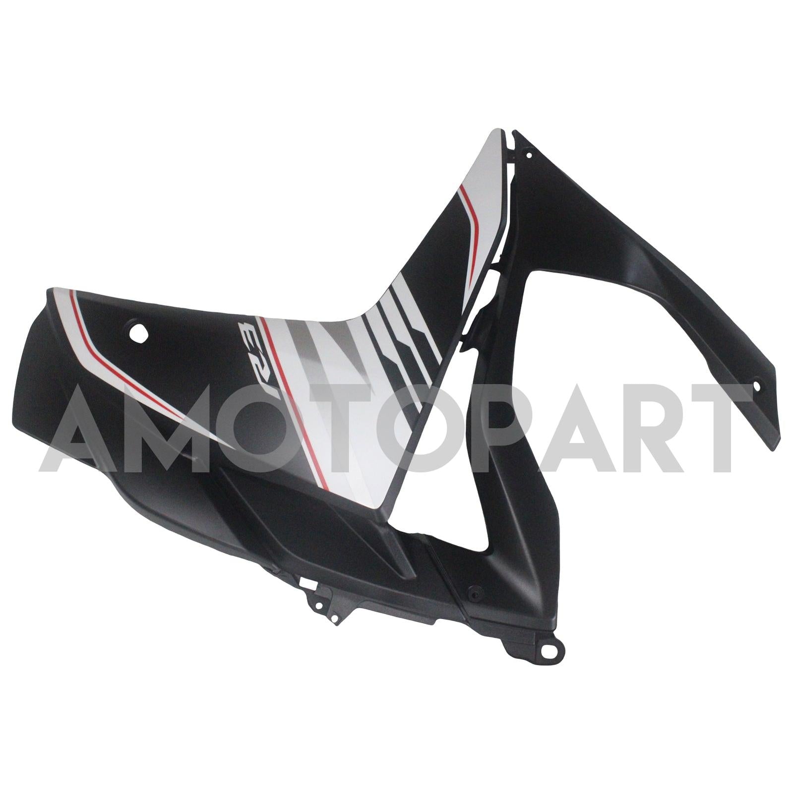 Amotopart Fairing Kit Yamaha 2014-2018 YZF R3 & 2015-2017 YZF R25 White Black Fairing Kit