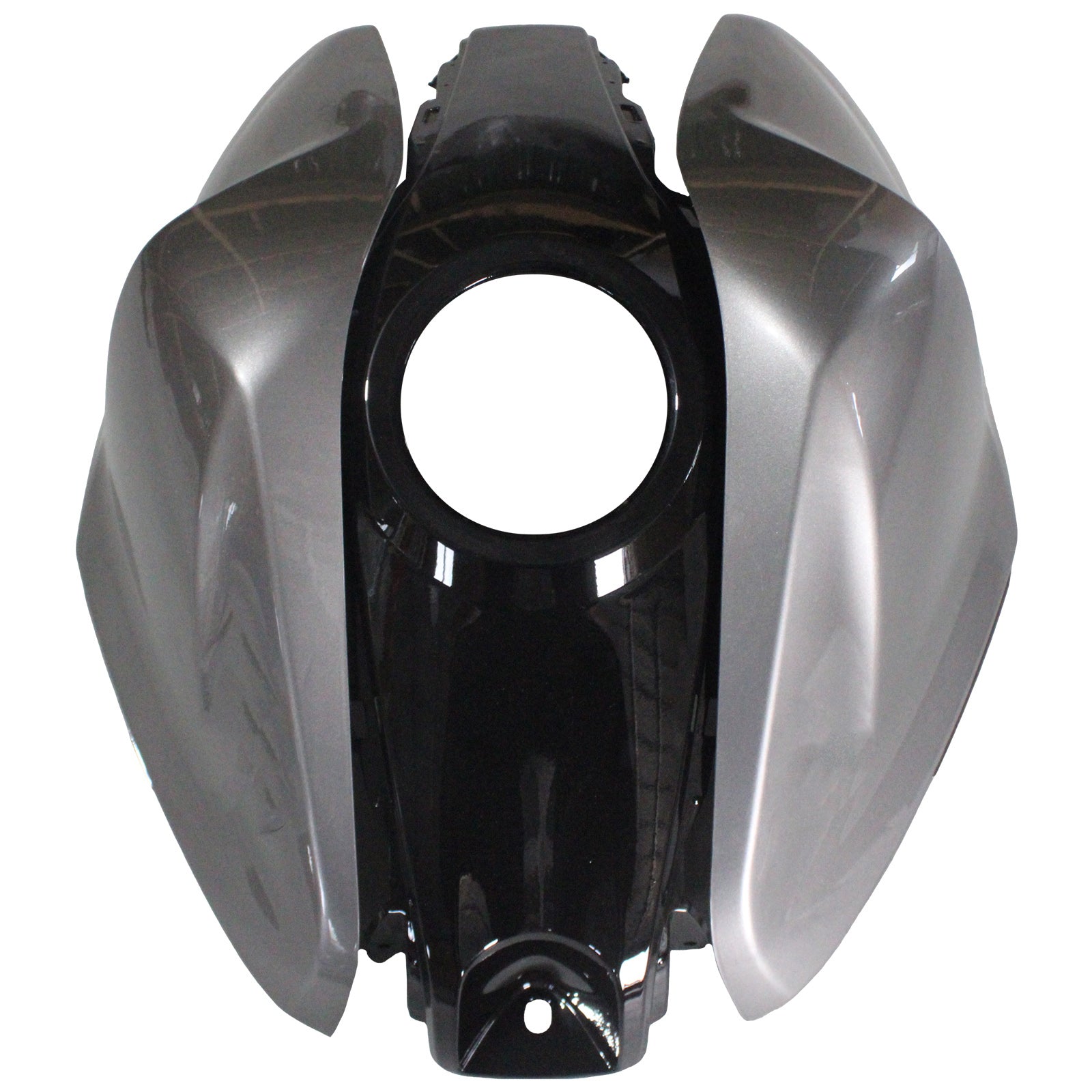 Amotopart Fairing Kit Yamaha 2014-2018 YZF R3 & 2015-2017 YZF R25 SLIVER Black Fairing Kit