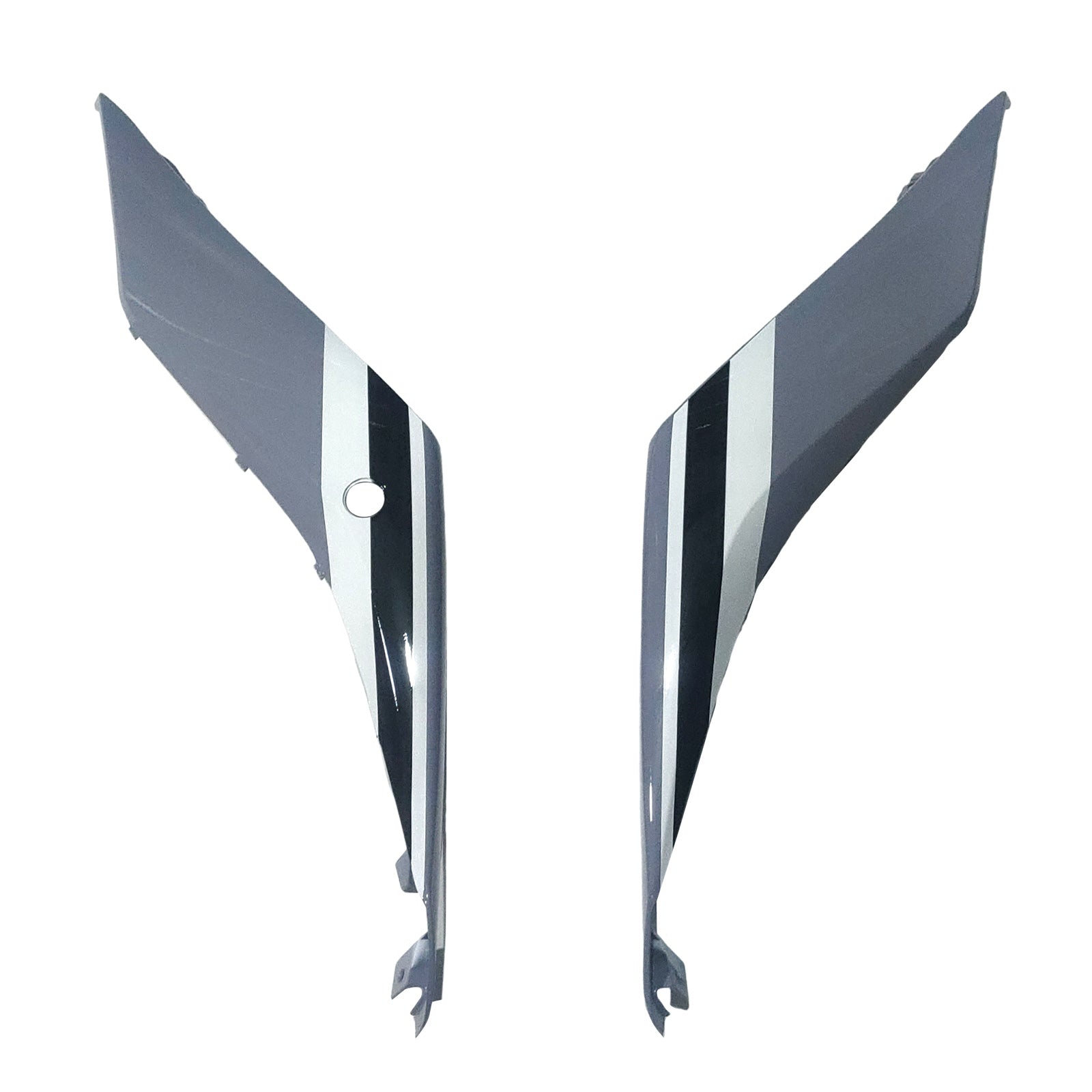 Amotopart フェアリングキット ヤマハ 2014-2018 YZF R3 & 2015-2017 YZF R25 ブラックグレー
ホワイトフェアリングキット