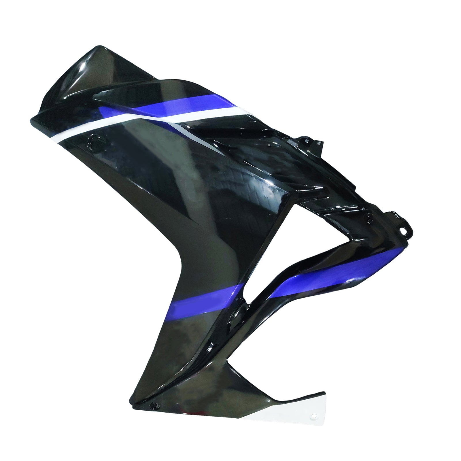 Amotopart Fairing Kit Yamaha 2014-2018 YZF R3 & 2015-2017 YZF R25 Black Blue Fairing Kit
