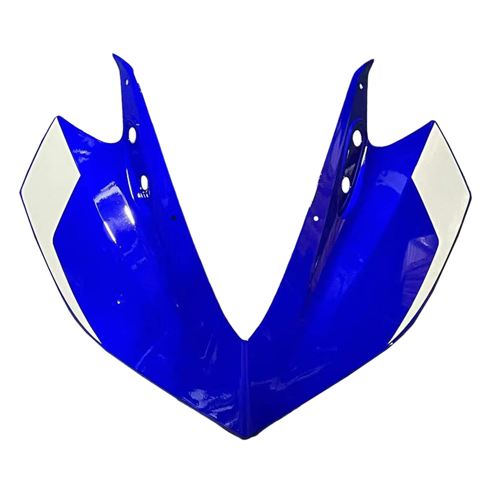 Amotopart Fairing Kit Yamaha 2014-2018 YZF R3 & 2015-2017 YZF R25 Blue Mix White Fairing Kit
