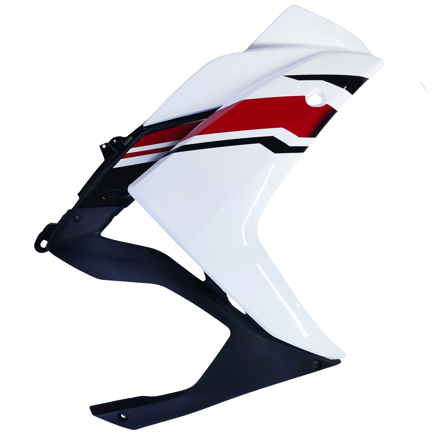 Amotopart předpěchovka Yamaha 2014-2018 YZF R3 & 2015-2017 YZF R25 ČERVENÁ MIX Bílá kapotáž