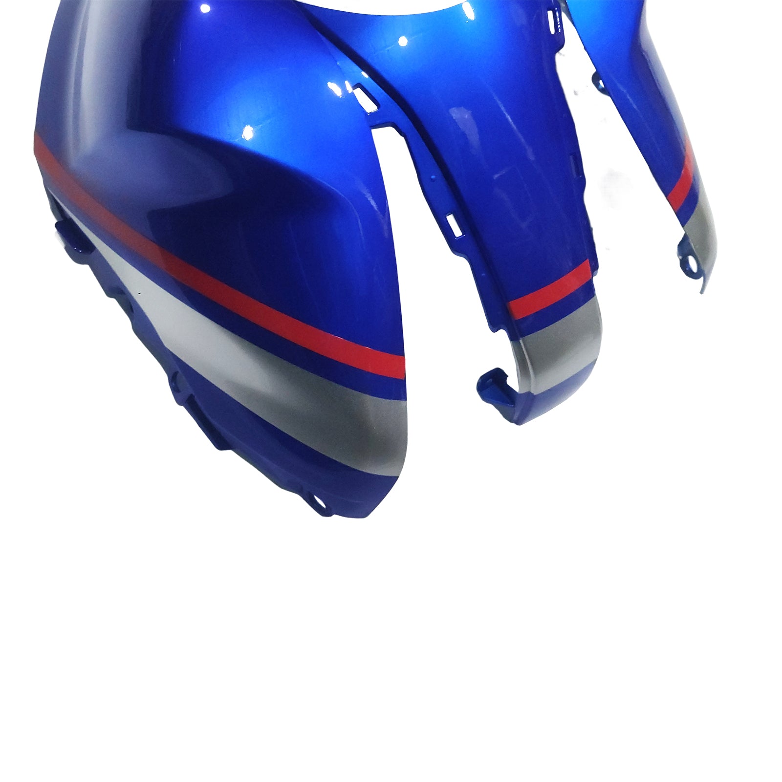 Amotopart Verkleidungsset Yamaha 2014–2018 YZF R3 & 2015–2017 YZF R25 Blau Rot Weiß Verkleidungsset