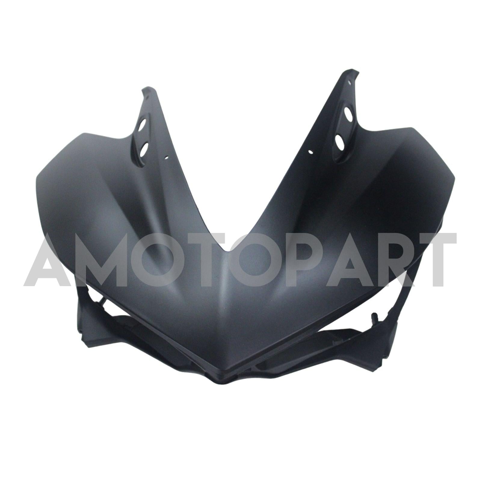 Amotopart Fairing Kit Yamaha 2014-2018 YZF R3 & 2015-2017 YZF R25 Black Mix Gray Fairing Kit