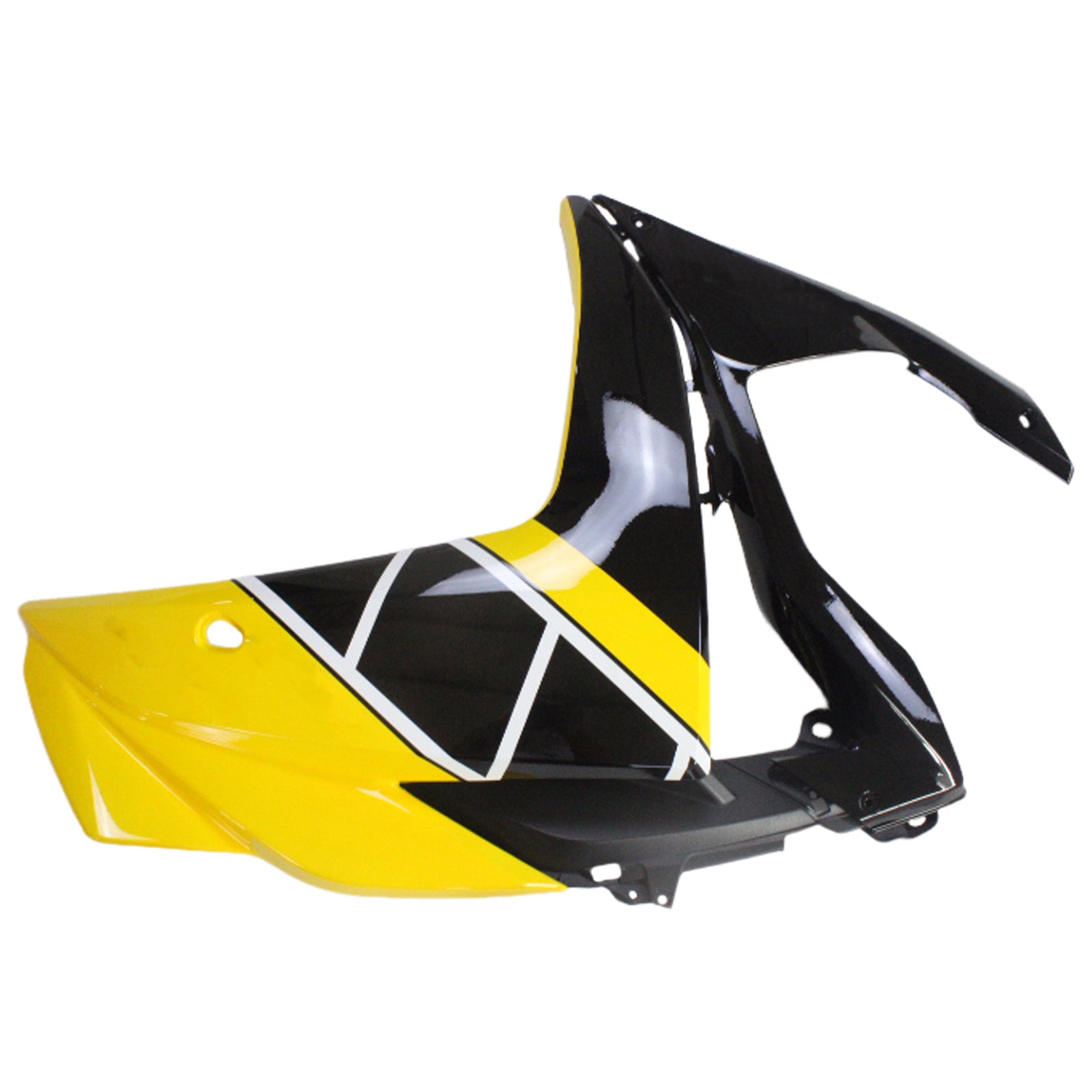 Amotopart Fairing Kit Yamaha 2014-2018 YZF R3 & 2015-2017 YZF R25 Black Yellow Mix Fairing Kit