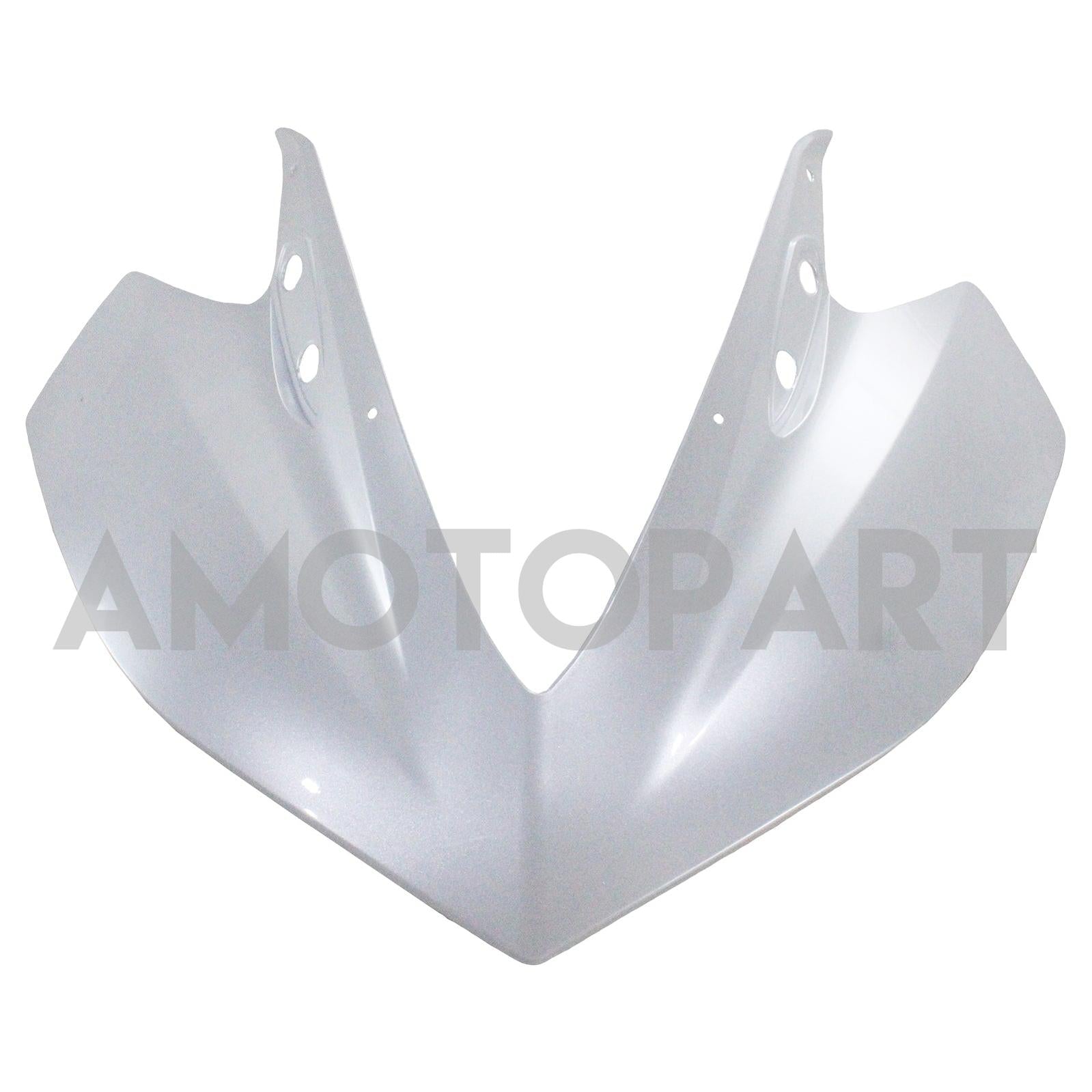 Amotopart Yamaha YZF-R3 2014-2018 R25 2015-2017 Kit de carenagem branca de Pearl