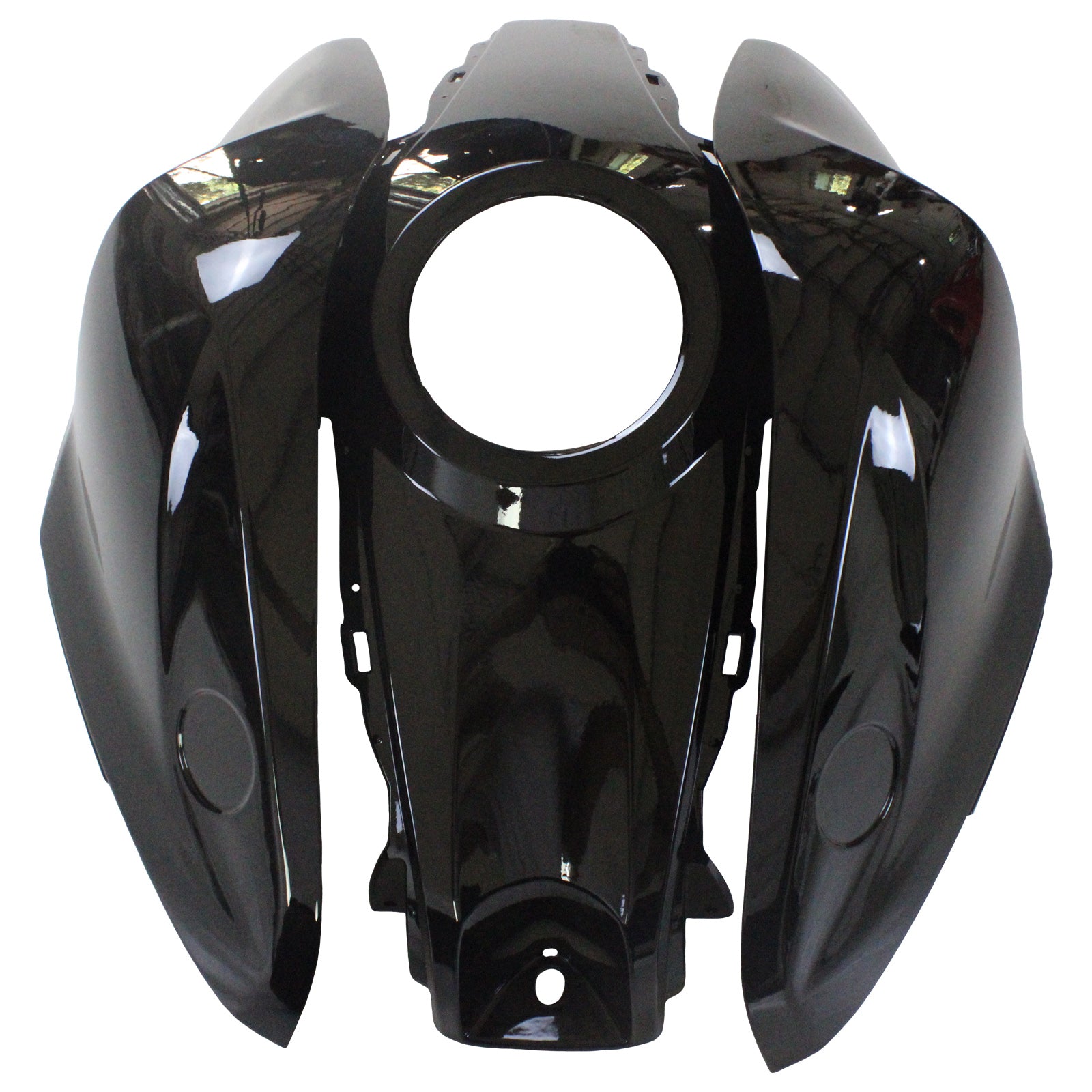 Amotopart Yamaha YZF-R3 2014-2018 R25 2015-2017 Black&Red Style2 Fairing Kit