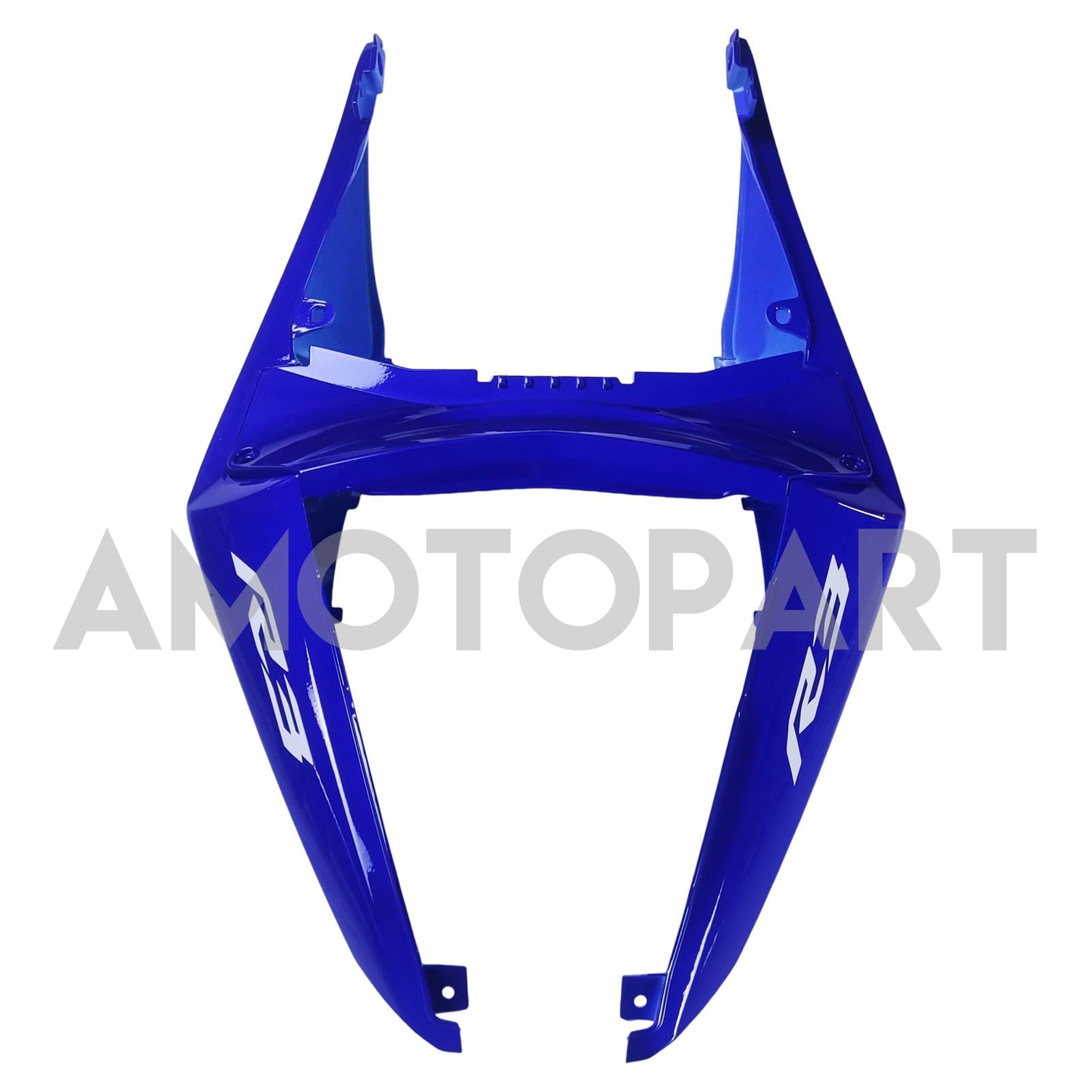 Amotopart Yamaha YZF-R3 2014-2018 R25 2015-2017 Blue&White Fairing Kit