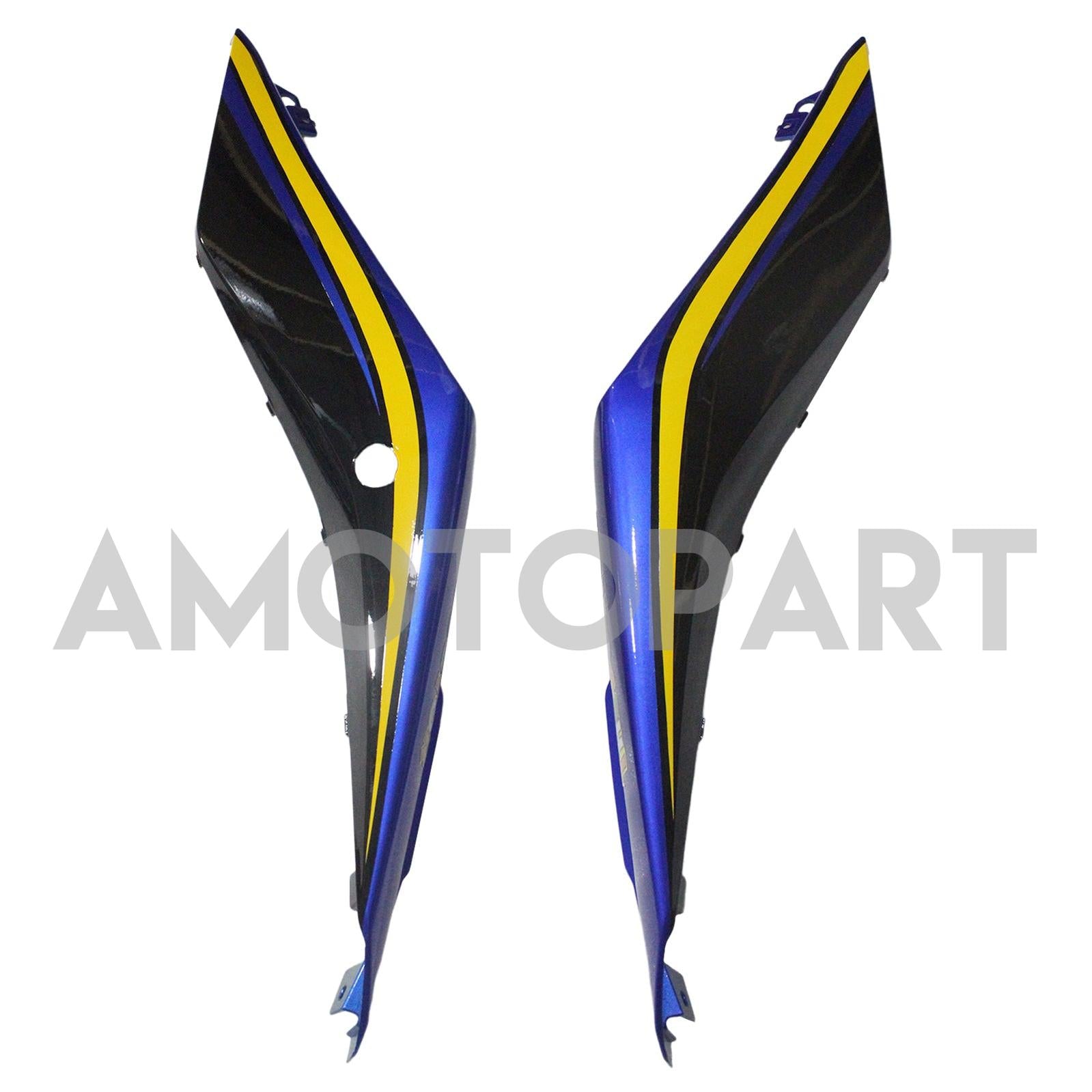 Amotopart YZF-R3 2014-2018 R25 2015-2017 Yamaha Blue&Yellow Style3 Fairing Kit