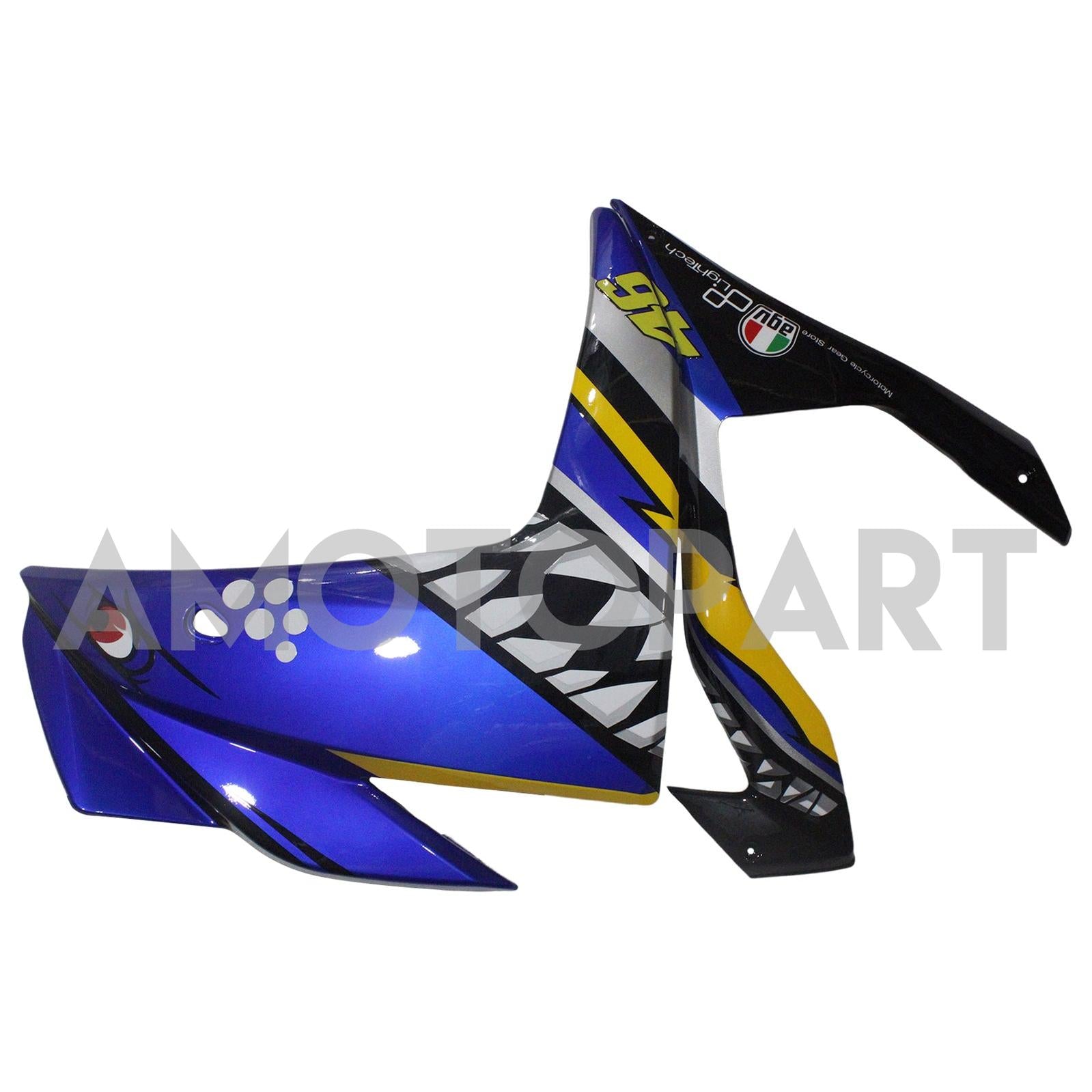 Amotopart YZF-R3 2014-2018 R25 2015-2017 Yamaha Blue&Yellow Style3 Fairing Kit