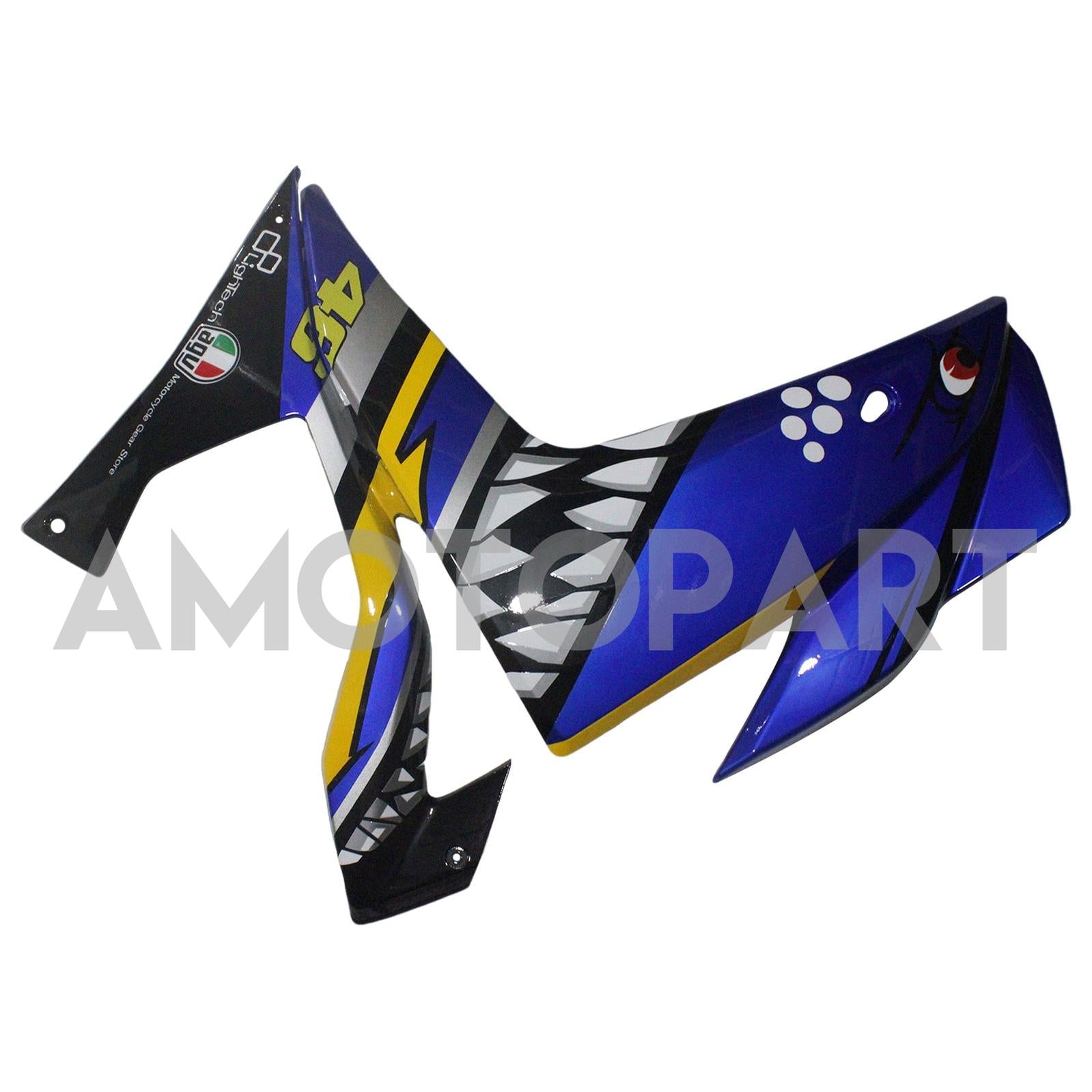Amotopart YZF-R3 2014-2018 R25 2015-2017 Yamaha Blue&Yellow Style3 Fairing Kit