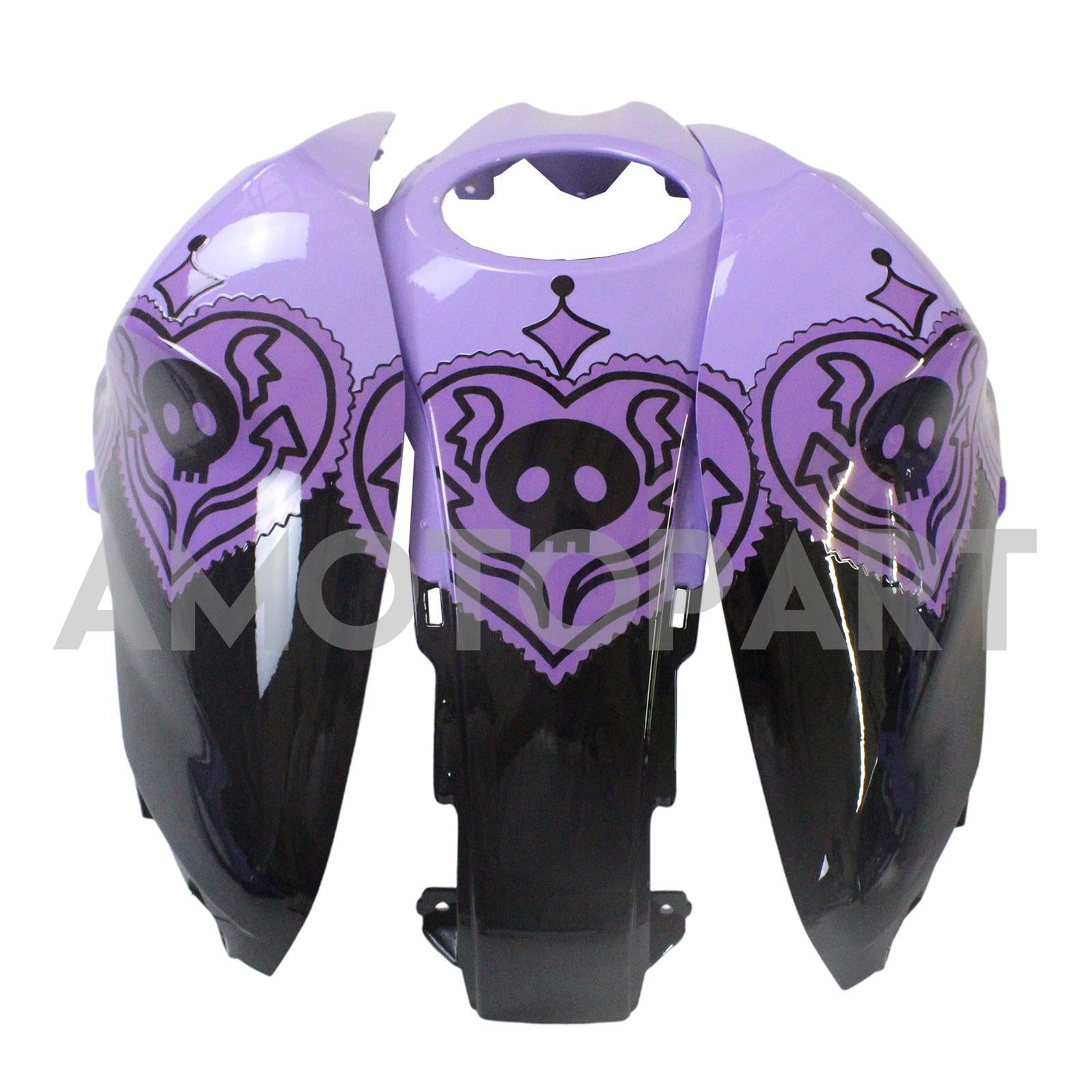 Amotopart YZF-R3 2014-2018 R25 2015-2017 Yamaha Purple&Black Fairing Kit