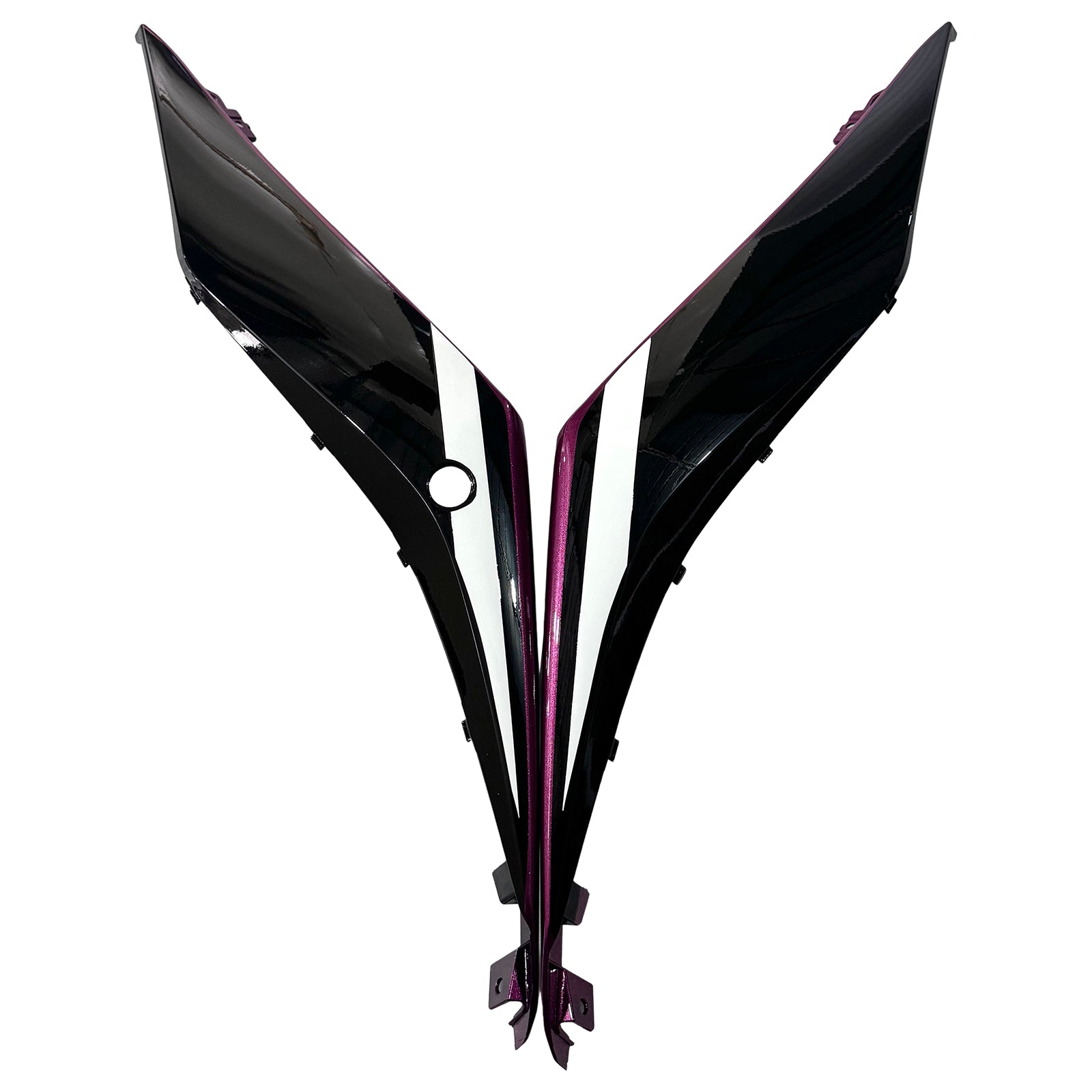 Amotopart Yamaha 2014-2018 YZF R3 2015-2017 YZF R25 Pink Black Fairing Kit