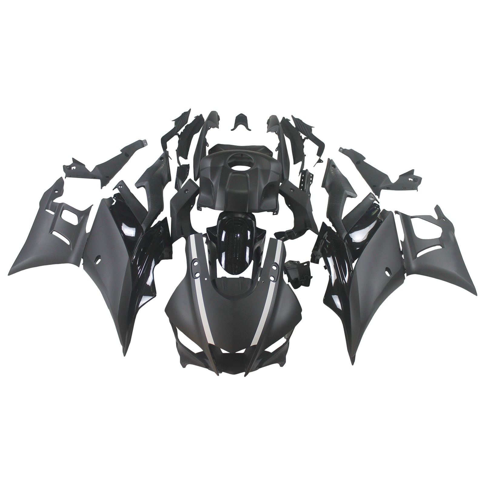 Amotopart Yamaha YZF-R3 R25 2019-2021 Fairing Kit